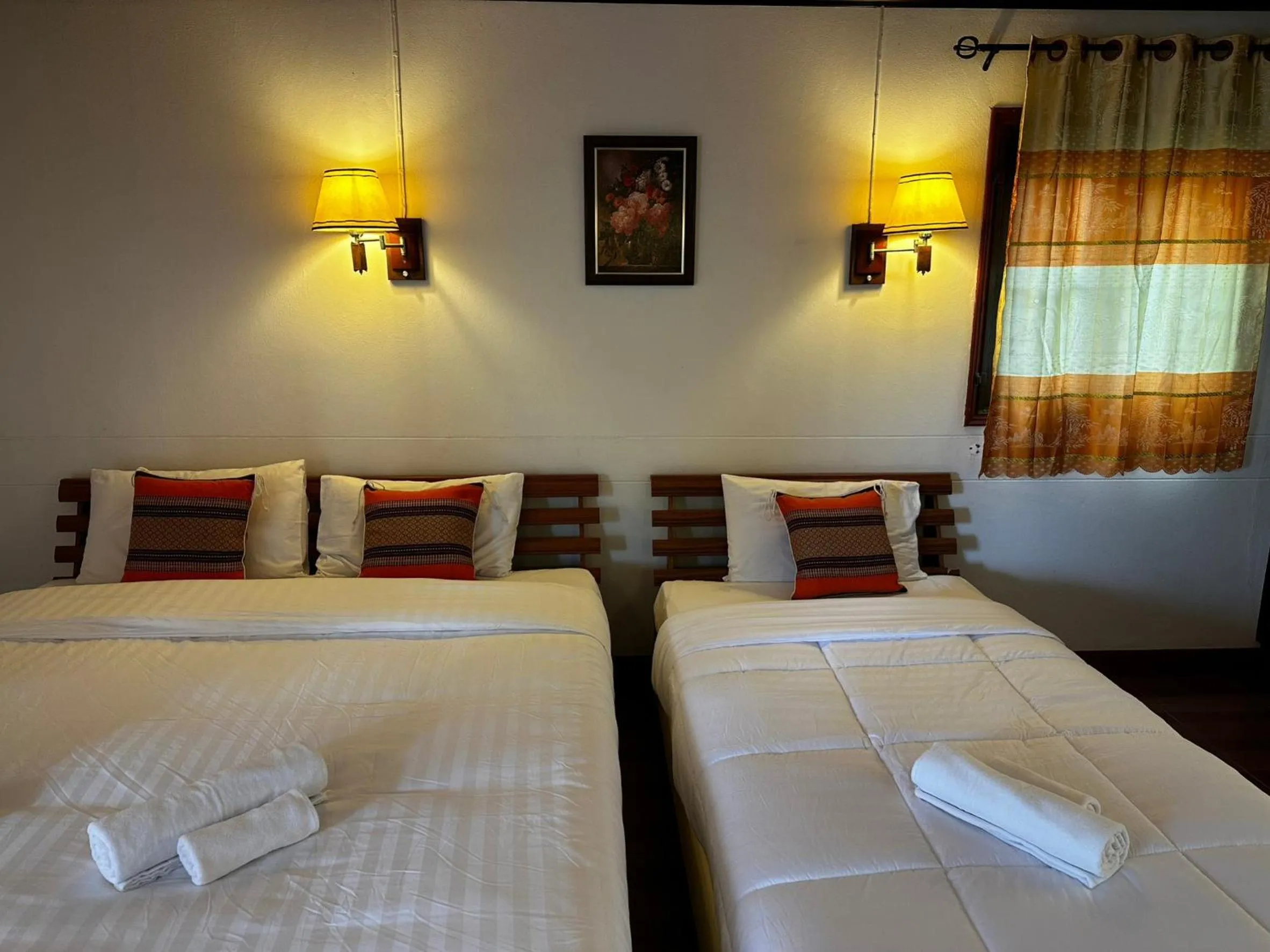 Bed in Soft Resort Kad Farang Hangdong