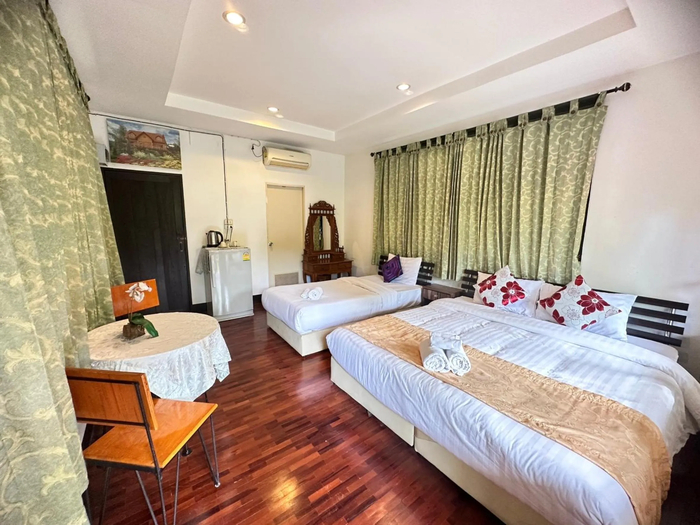 Bed in Soft Resort Kad Farang Hangdong