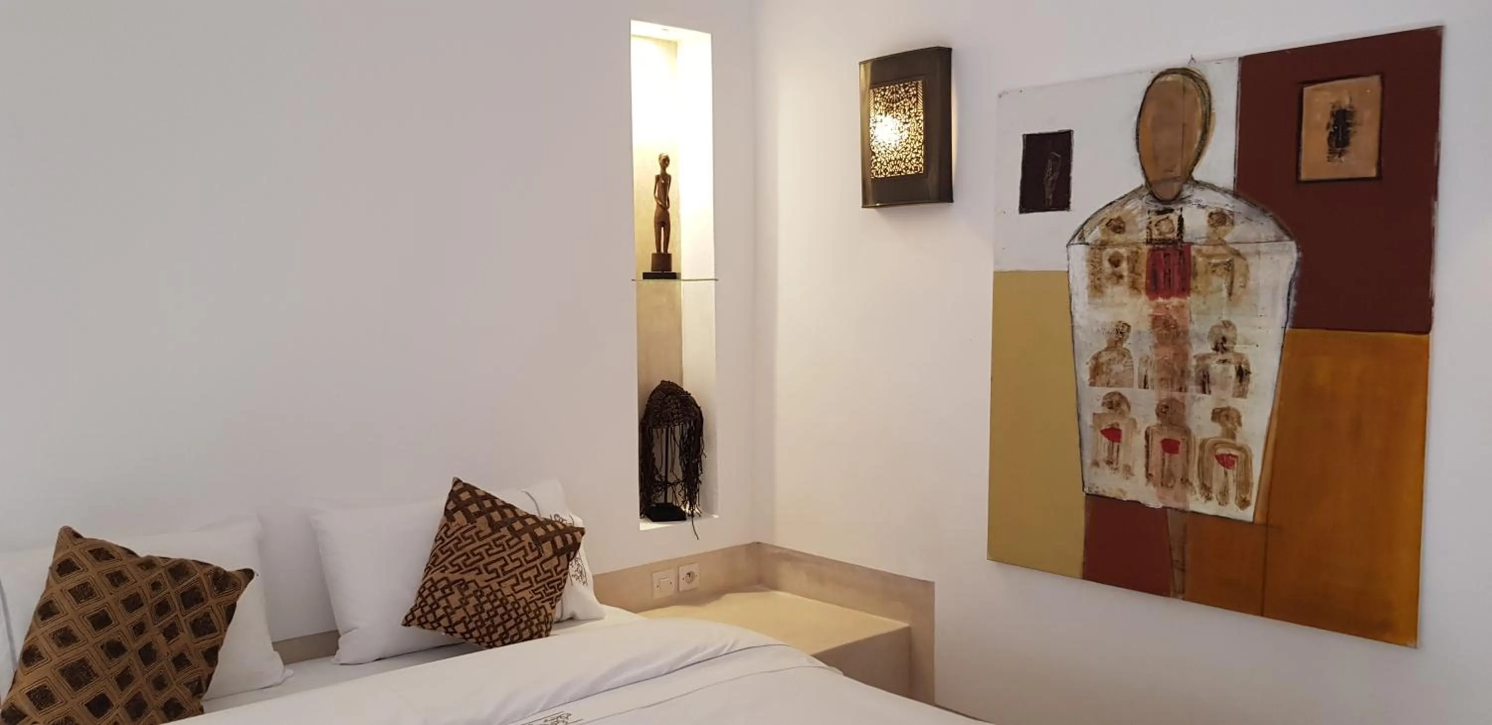 Bed in Riad Les 5 Soeurs