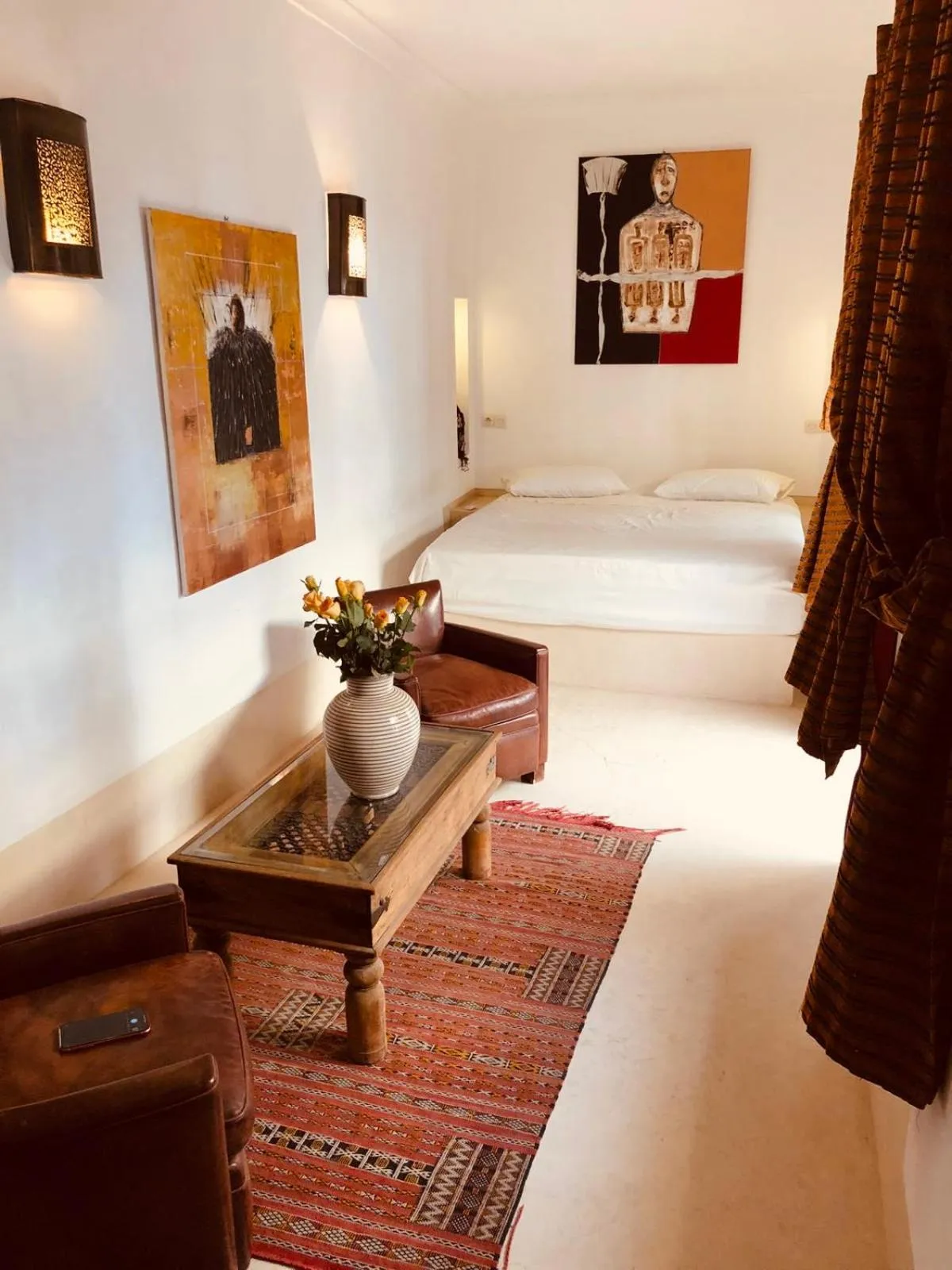 Bedroom, Bed in Riad Les 5 Soeurs