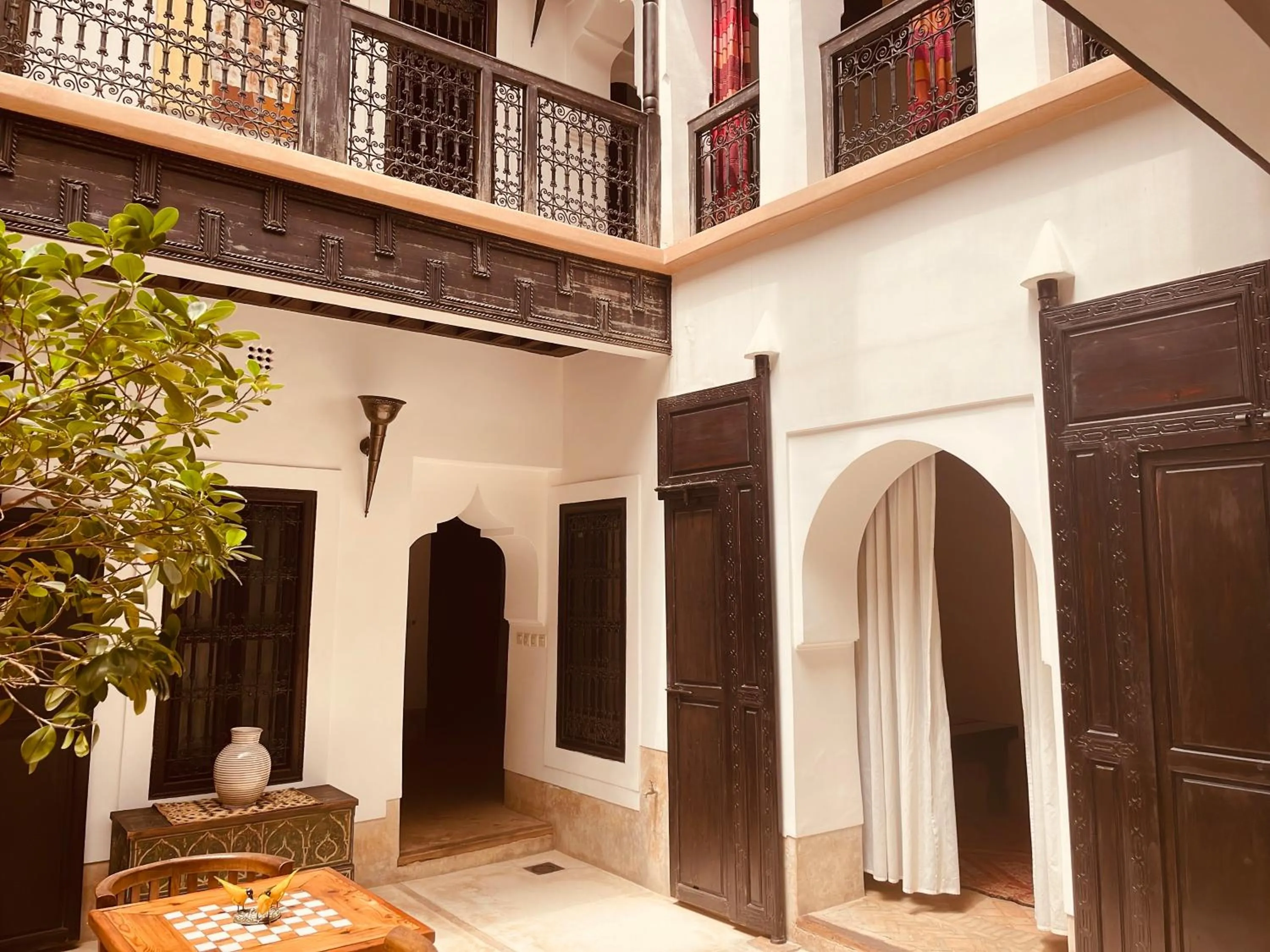 Patio in Riad Les 5 Soeurs