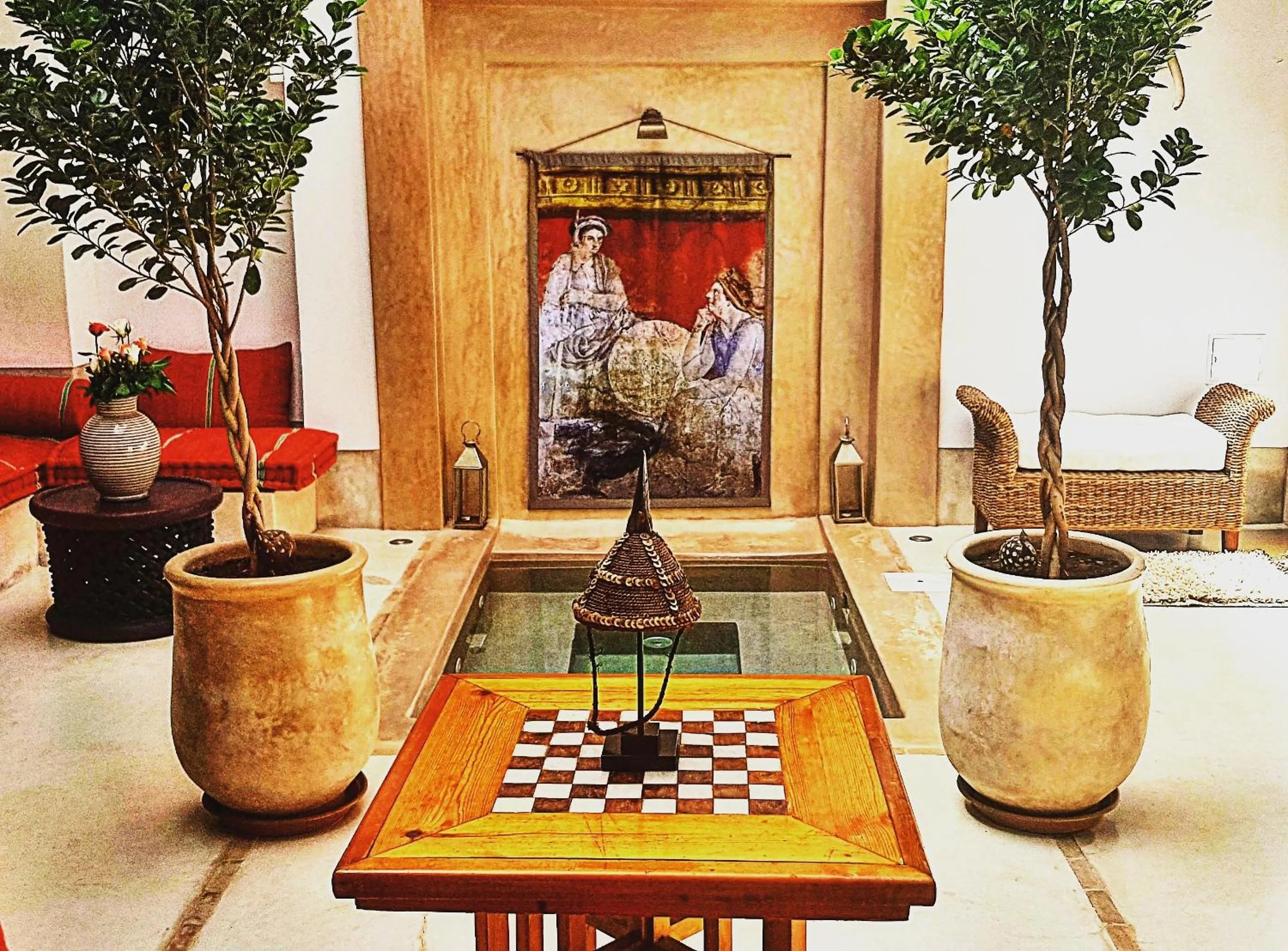 Patio in Riad Les 5 Soeurs