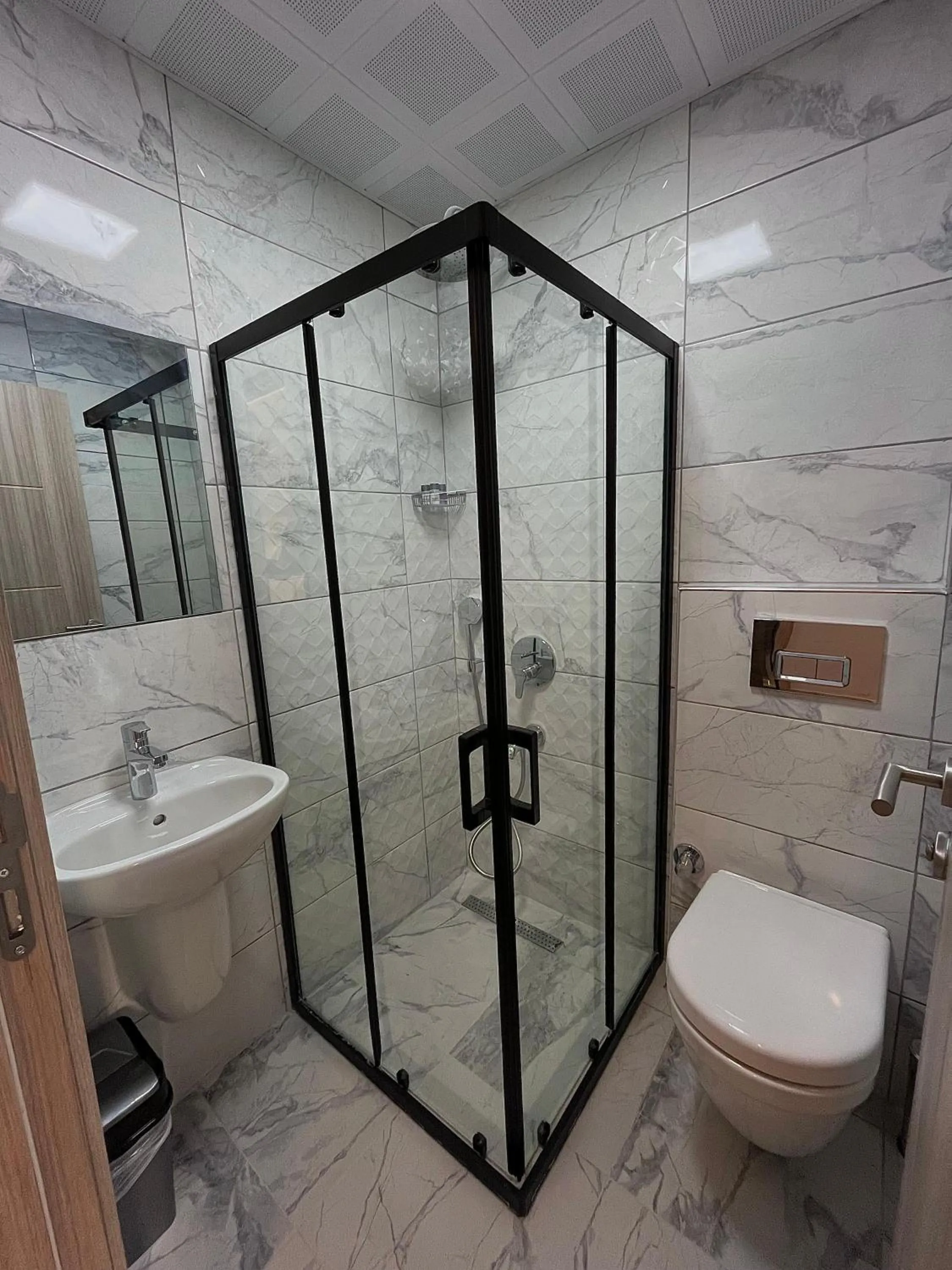 Shower in Jest Hotel