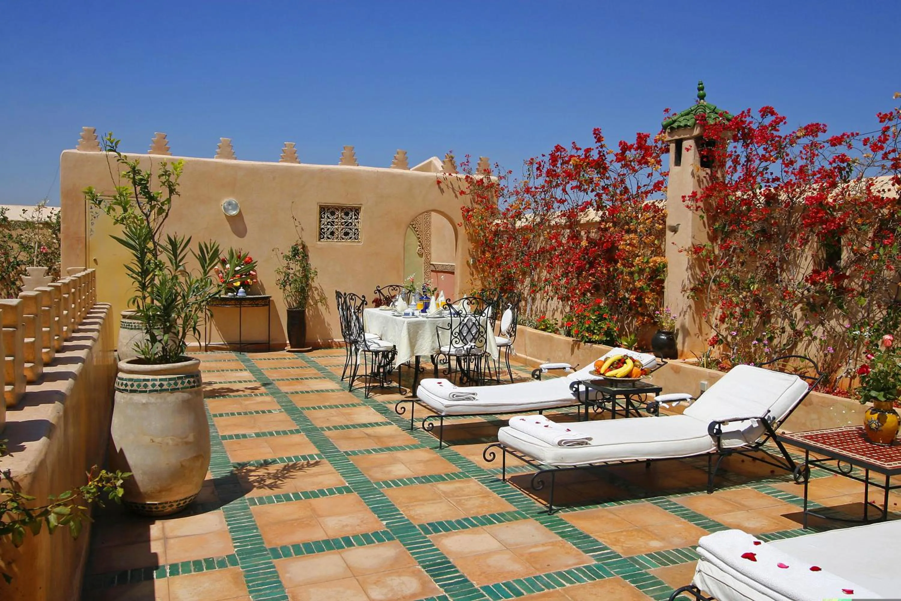 Garden in Riad & Spa Esprit Du Maroc
