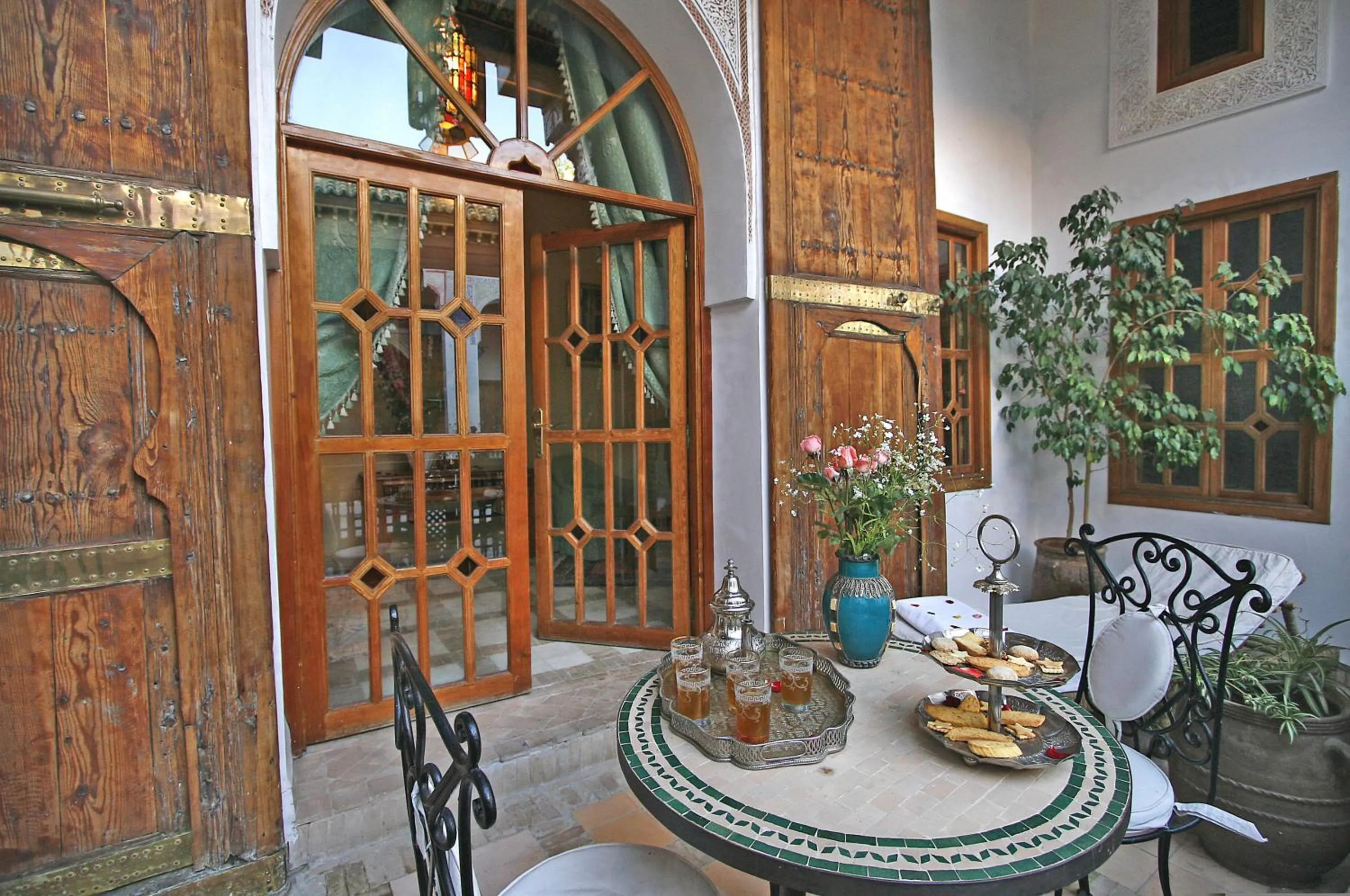 Balcony/Terrace in Riad & Spa Esprit Du Maroc