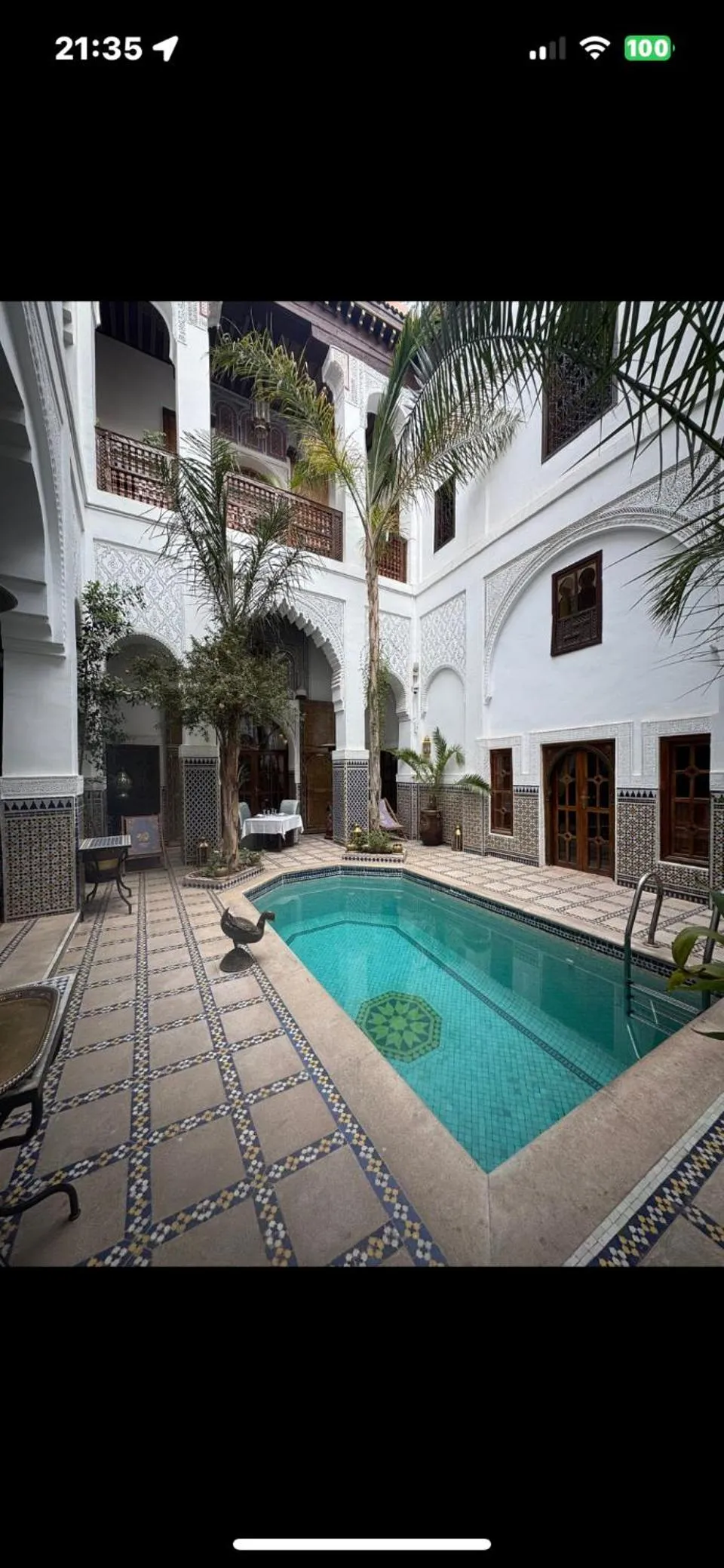 Pool view in Riad & Spa Esprit Du Maroc
