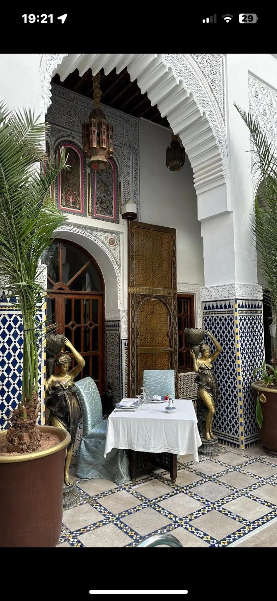 Patio in Riad & Spa Esprit Du Maroc