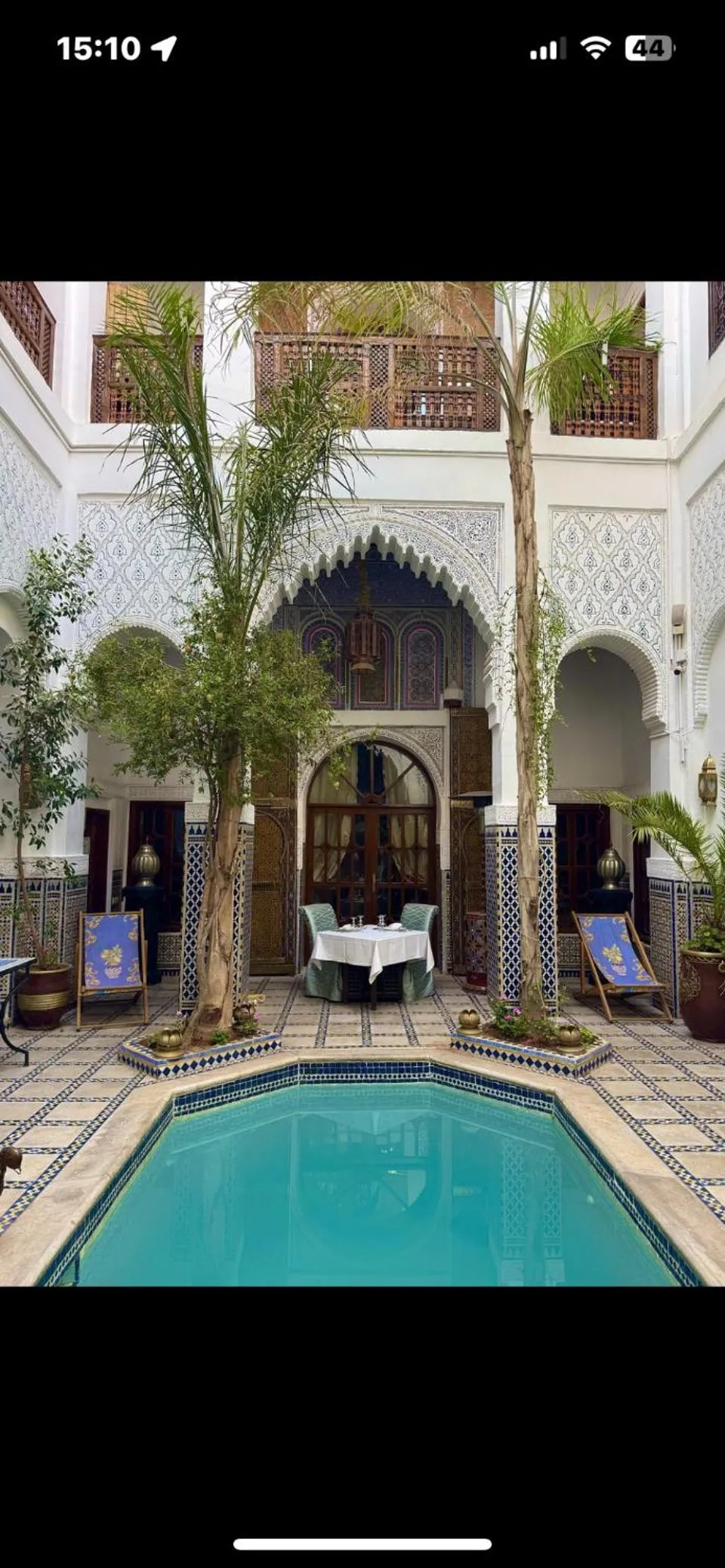 Pool view in Riad & Spa Esprit Du Maroc