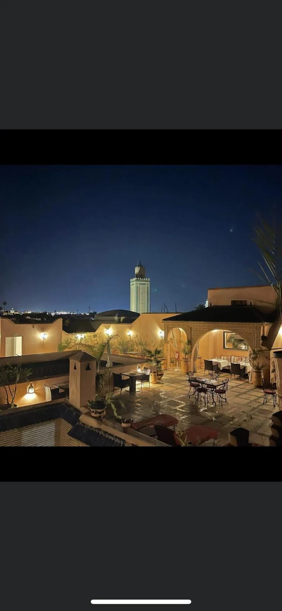 Patio in Riad & Spa Esprit Du Maroc