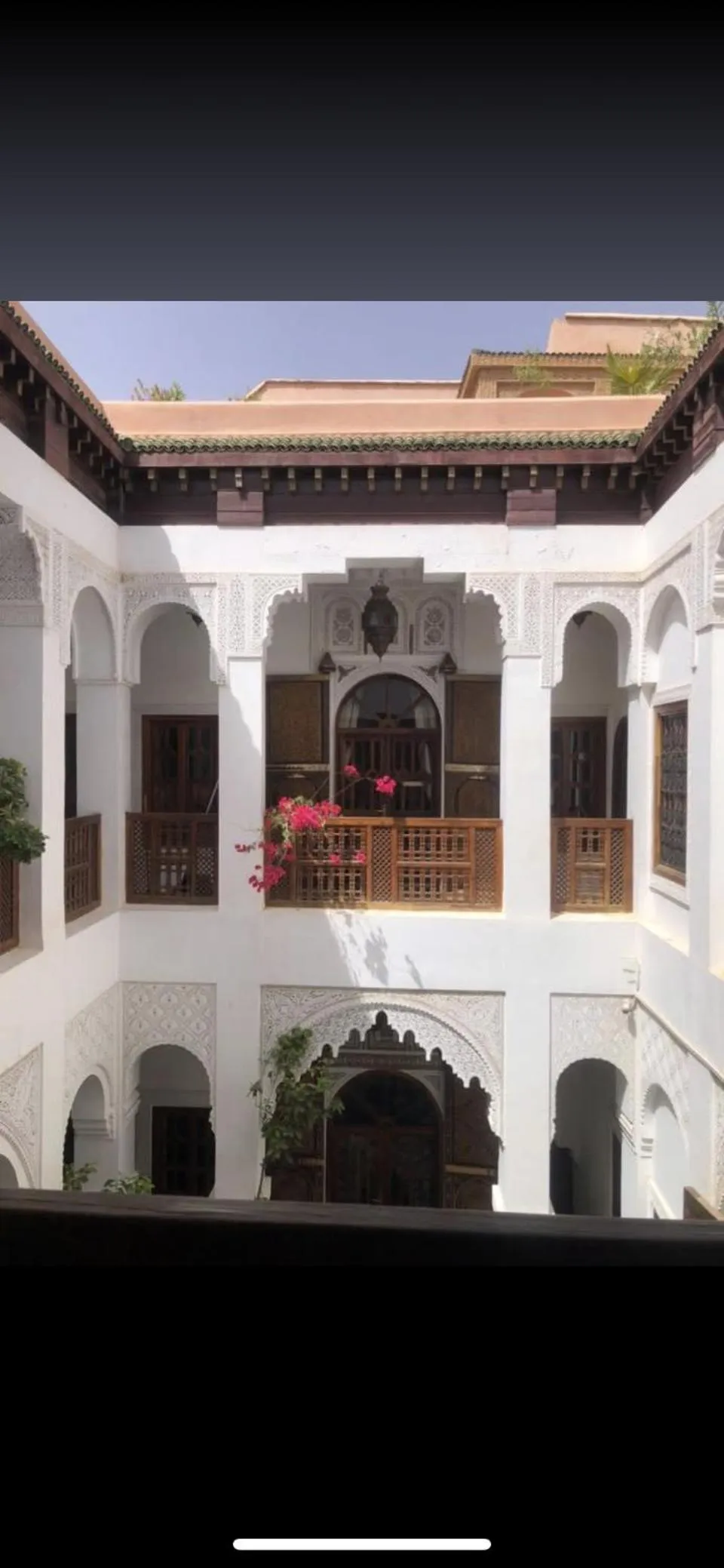 Balcony/Terrace in Riad & Spa Esprit Du Maroc