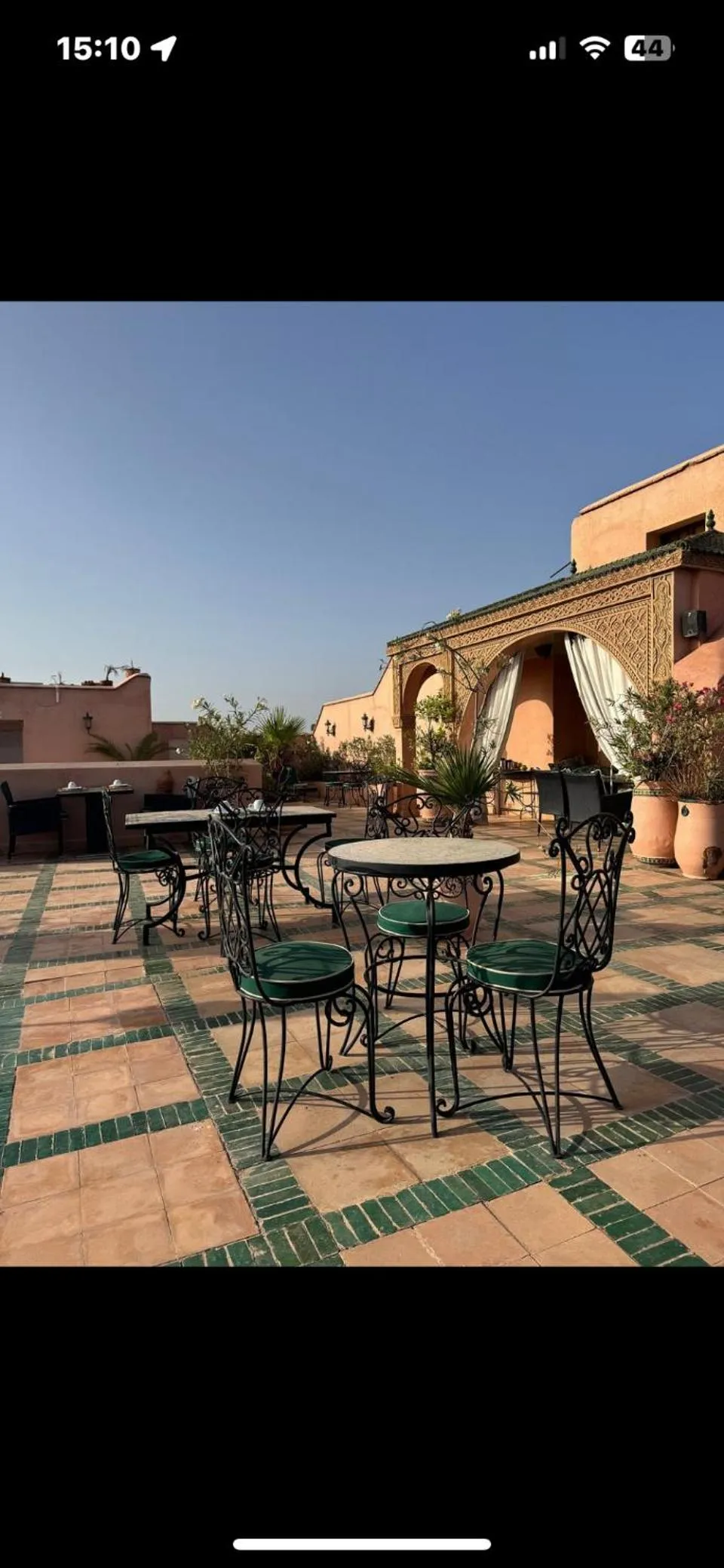 Patio in Riad & Spa Esprit Du Maroc