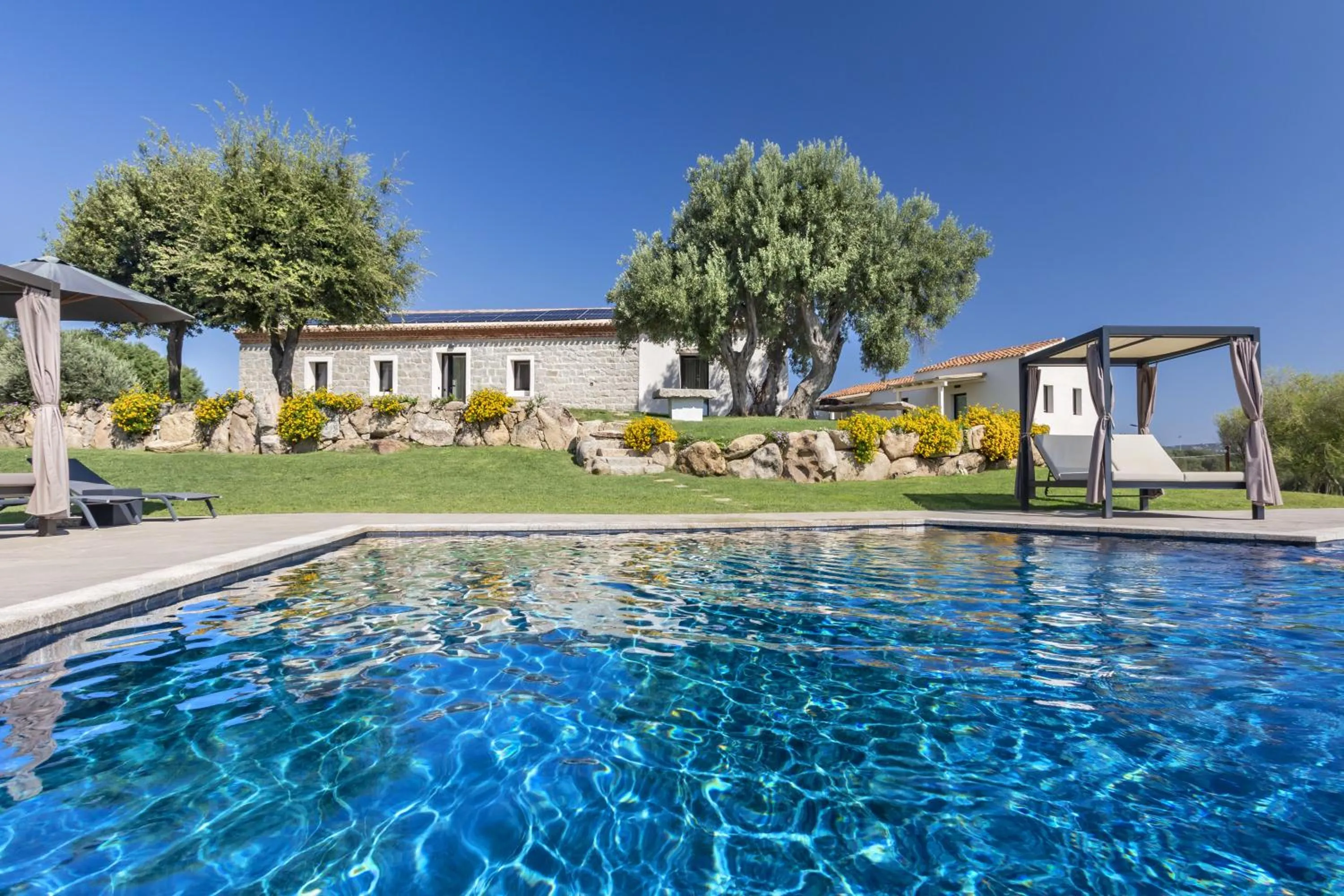 Pool view in Uddastri Retreat