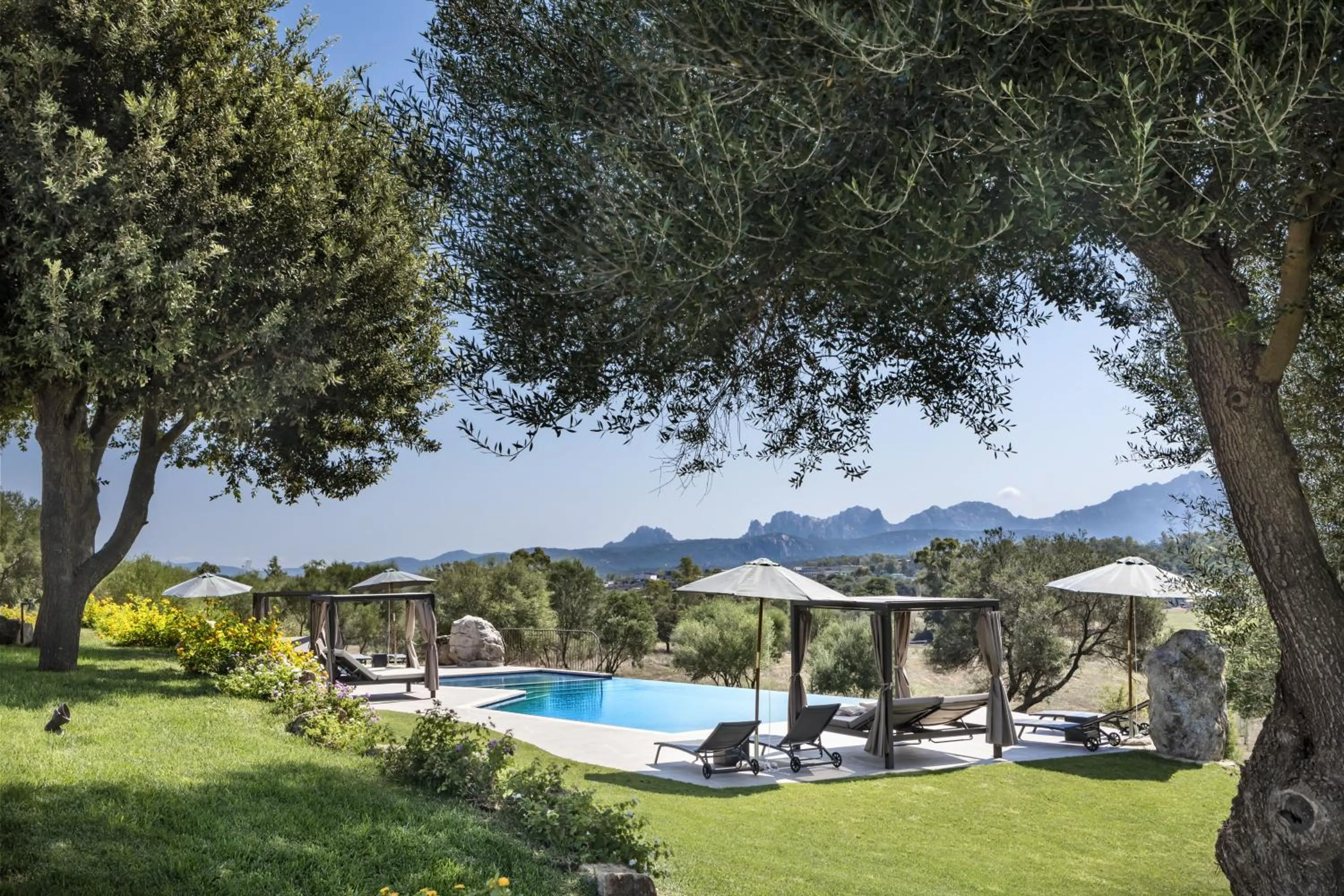 Pool view in Uddastri Retreat