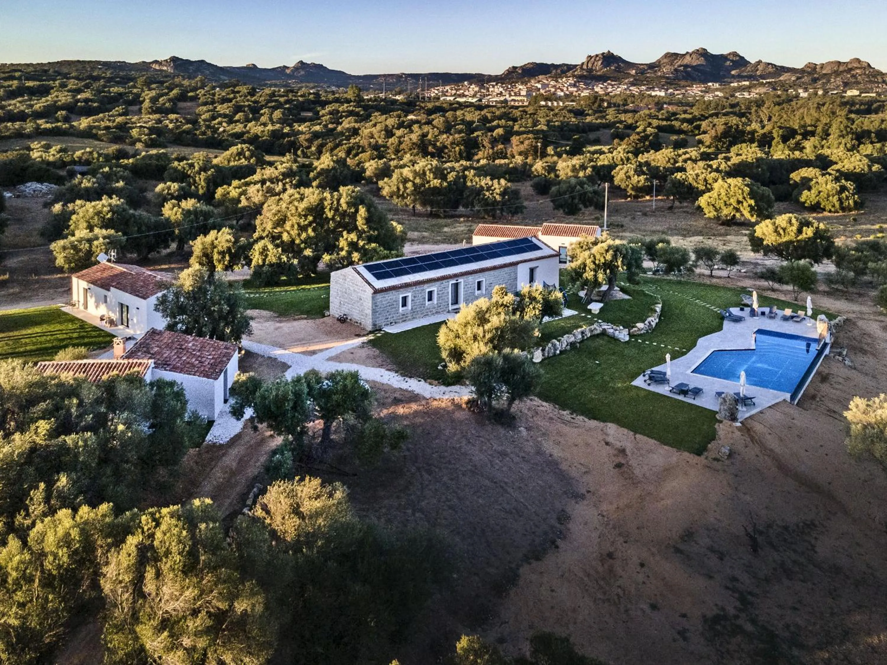 Bird's eye view in Uddastri Retreat