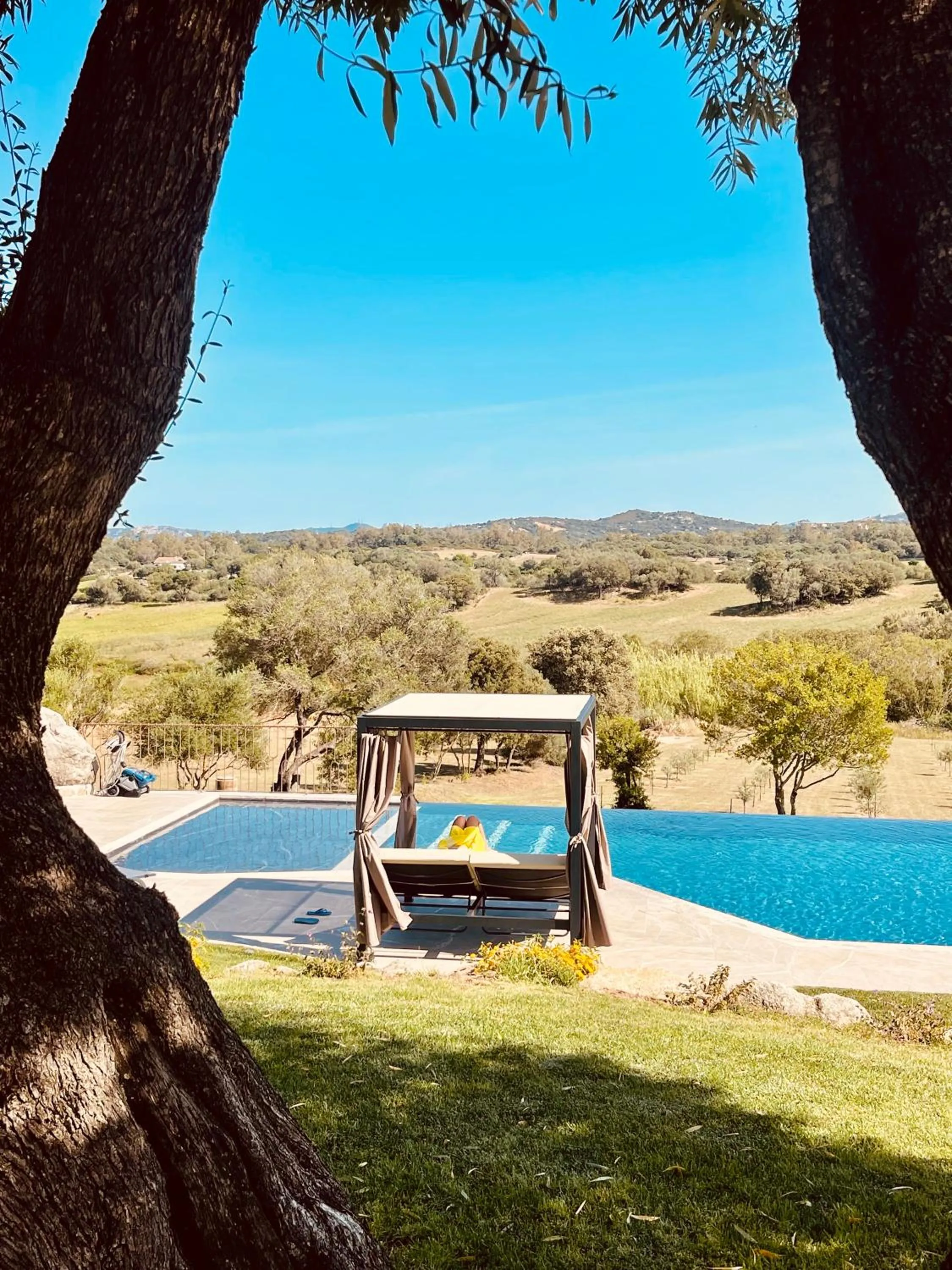 Pool view in Uddastri Retreat