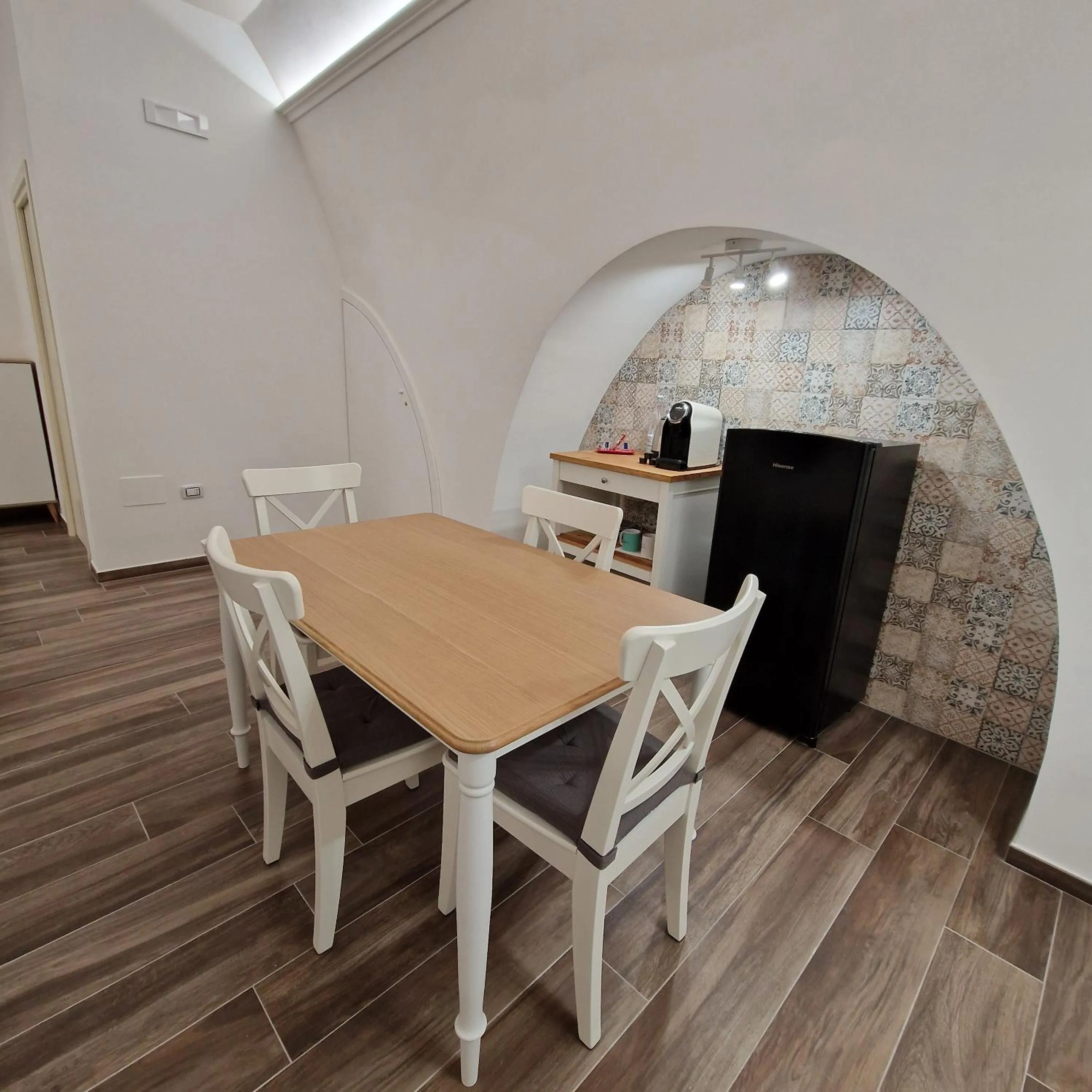 Dining area in B&B Il Rosone
