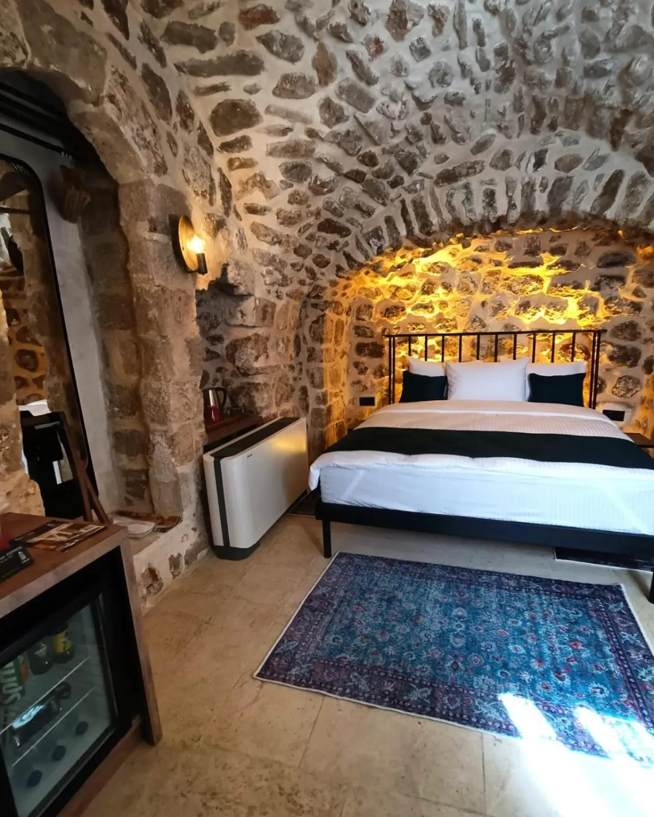 Bed in TUĞMANER Small House AJAR