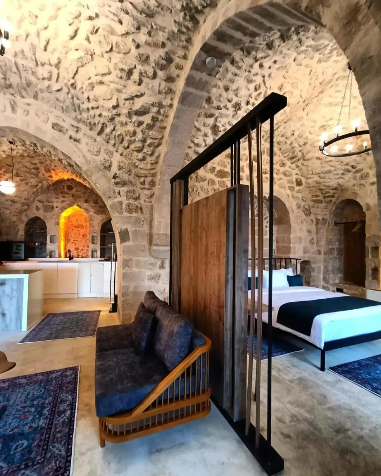 Bed in TUĞMANER Small House AJAR