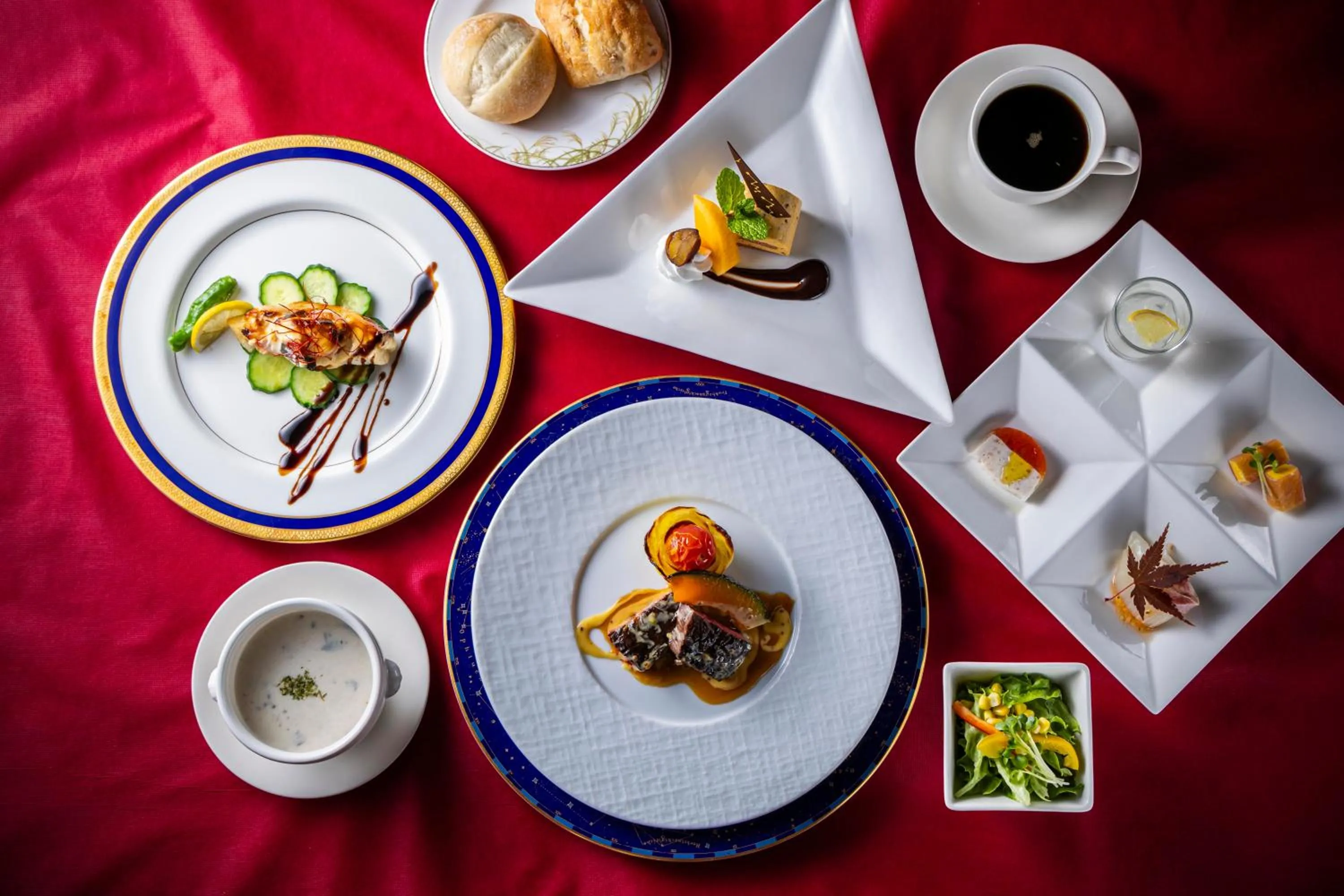 Dinner in glampark Monte Rosa Hyogo