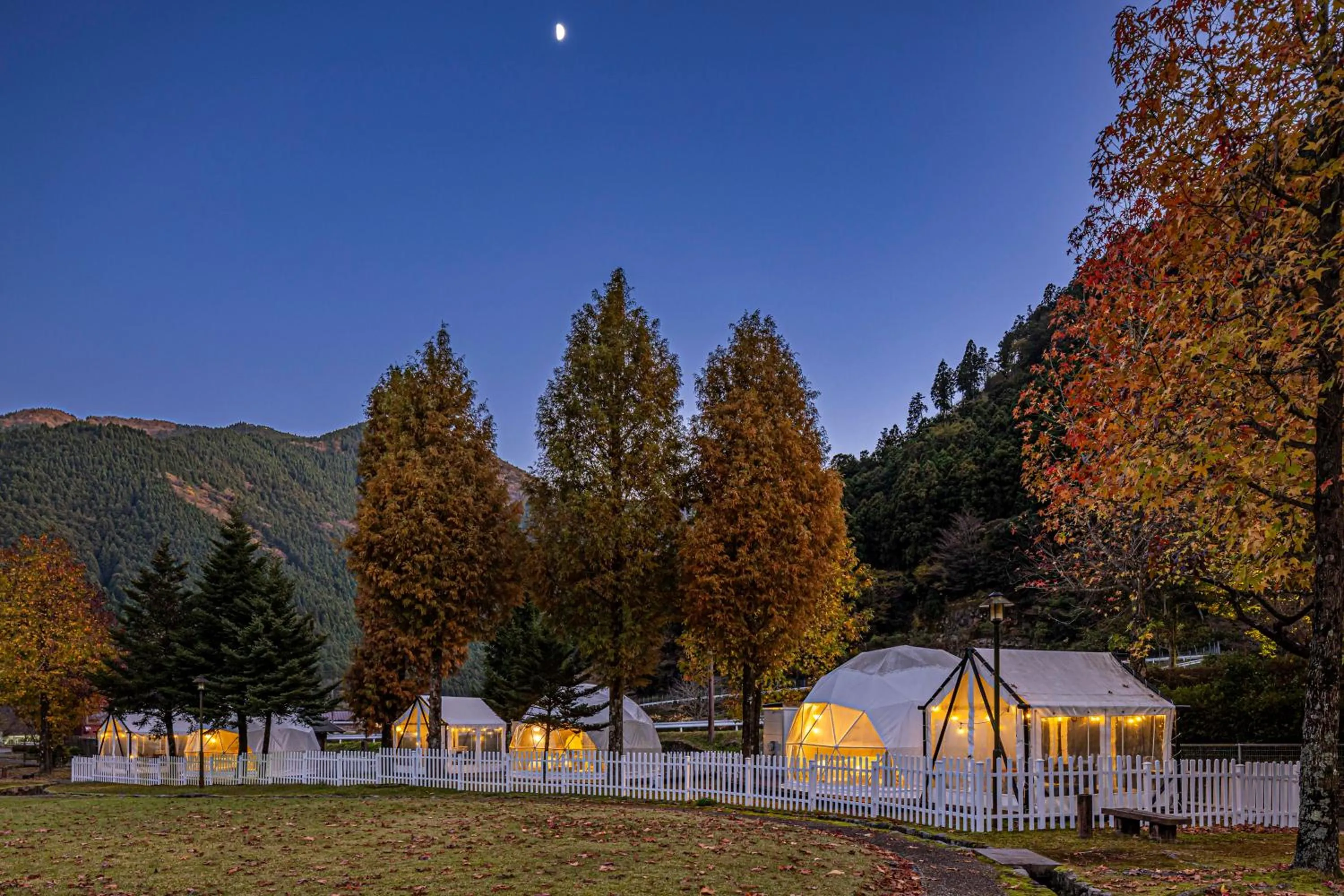 Property building in glampark Monte Rosa Hyogo