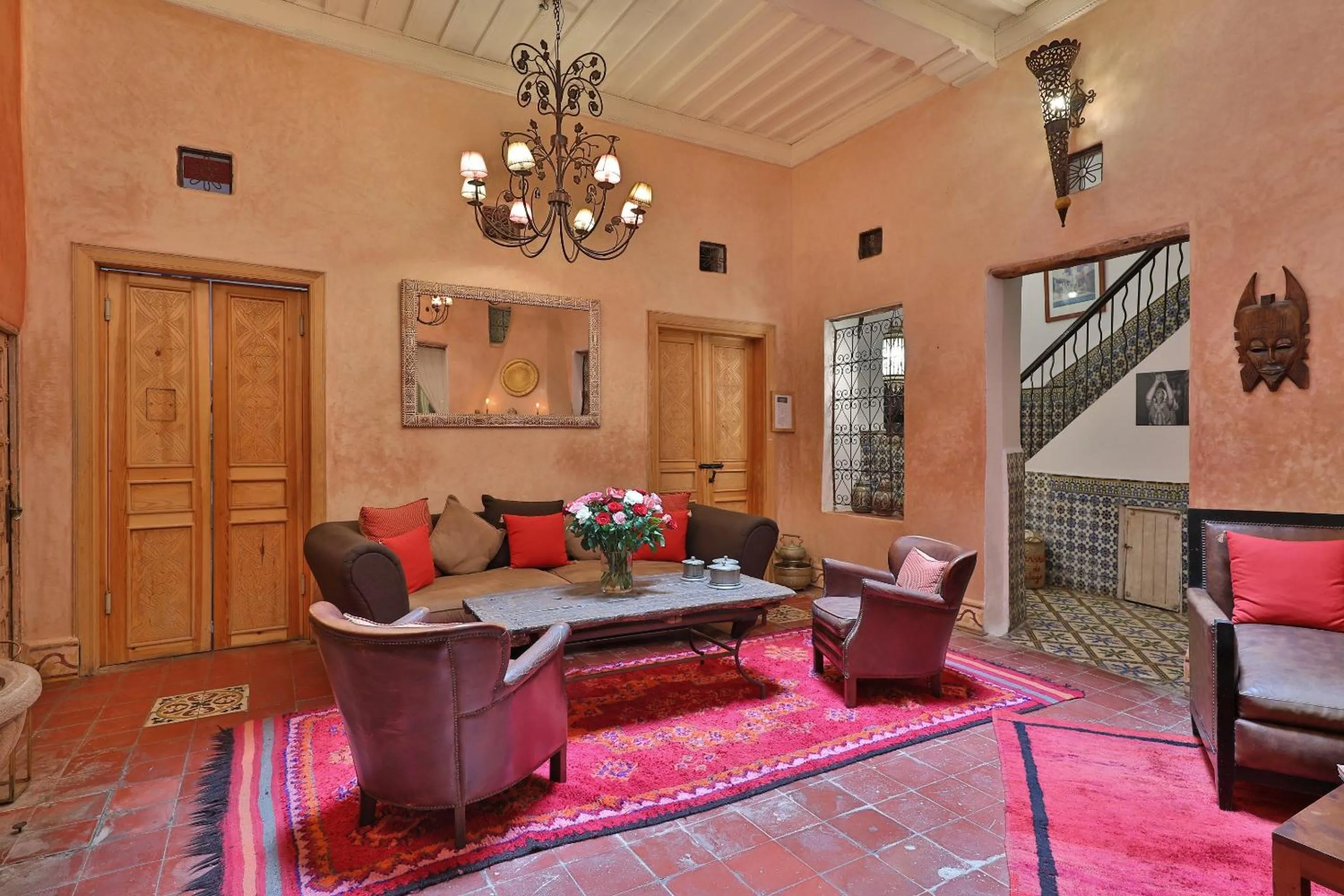 Lobby or reception in Riad Villa Garance