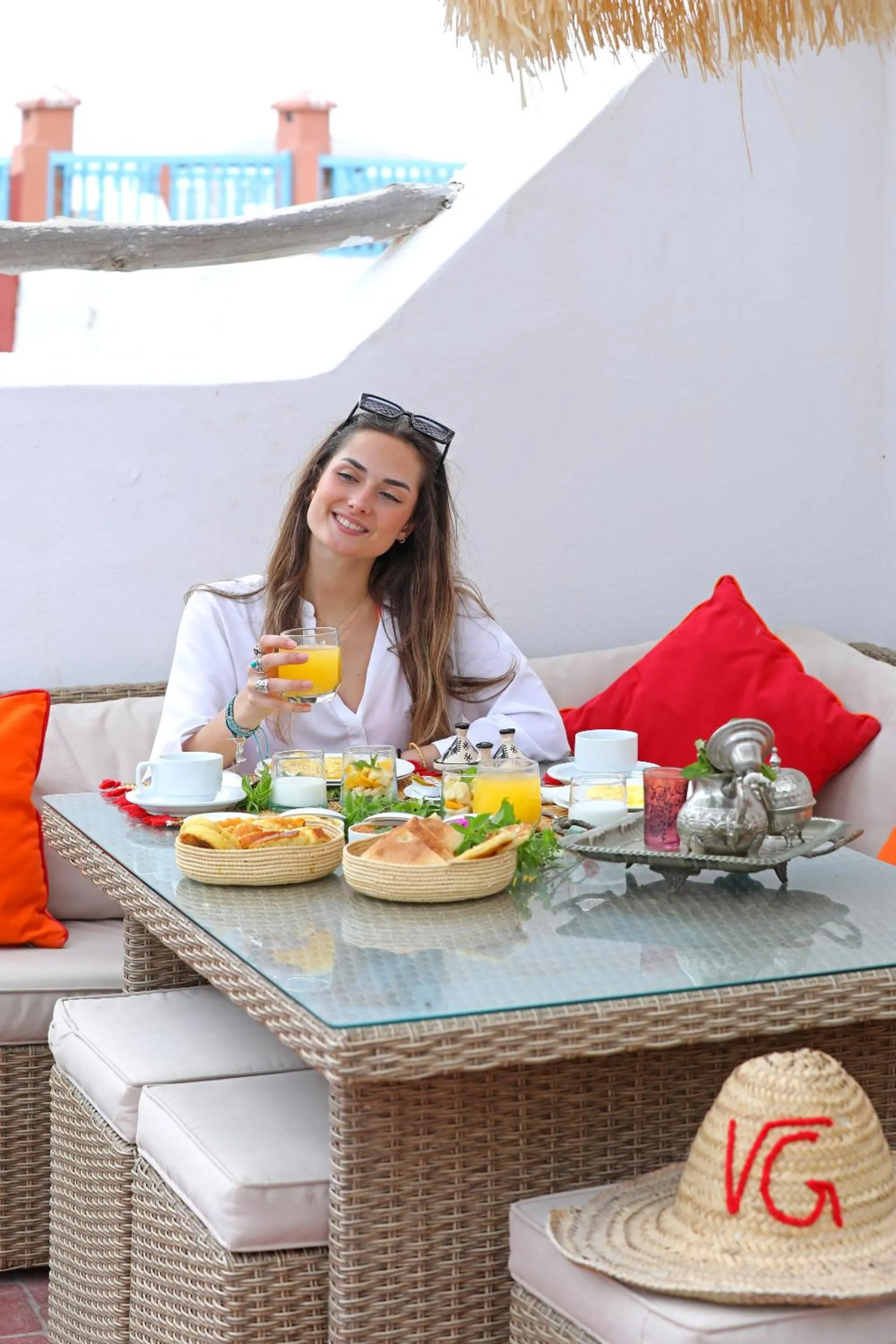 Patio in Riad Villa Garance