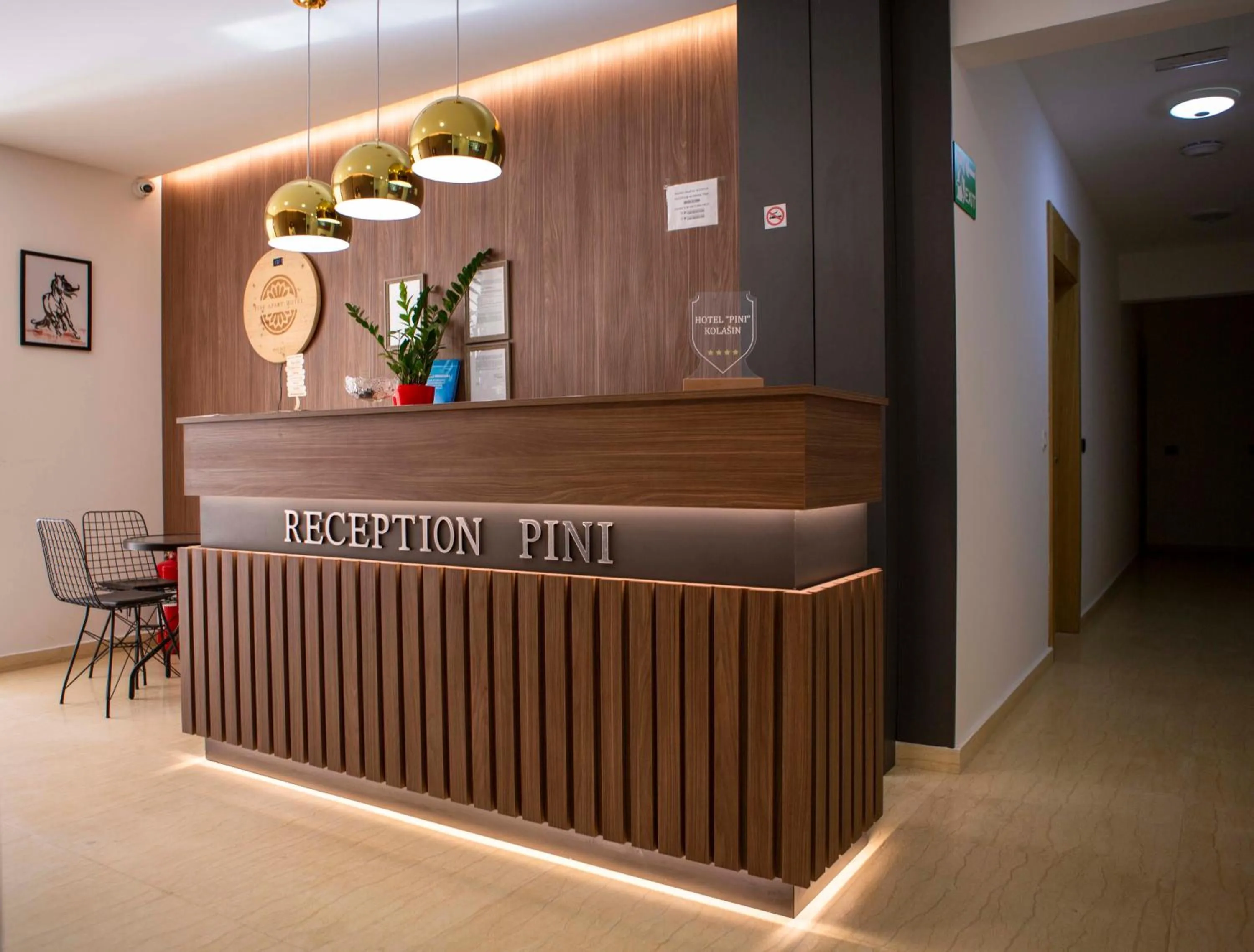 Lobby or reception in Pini Apart-hotel