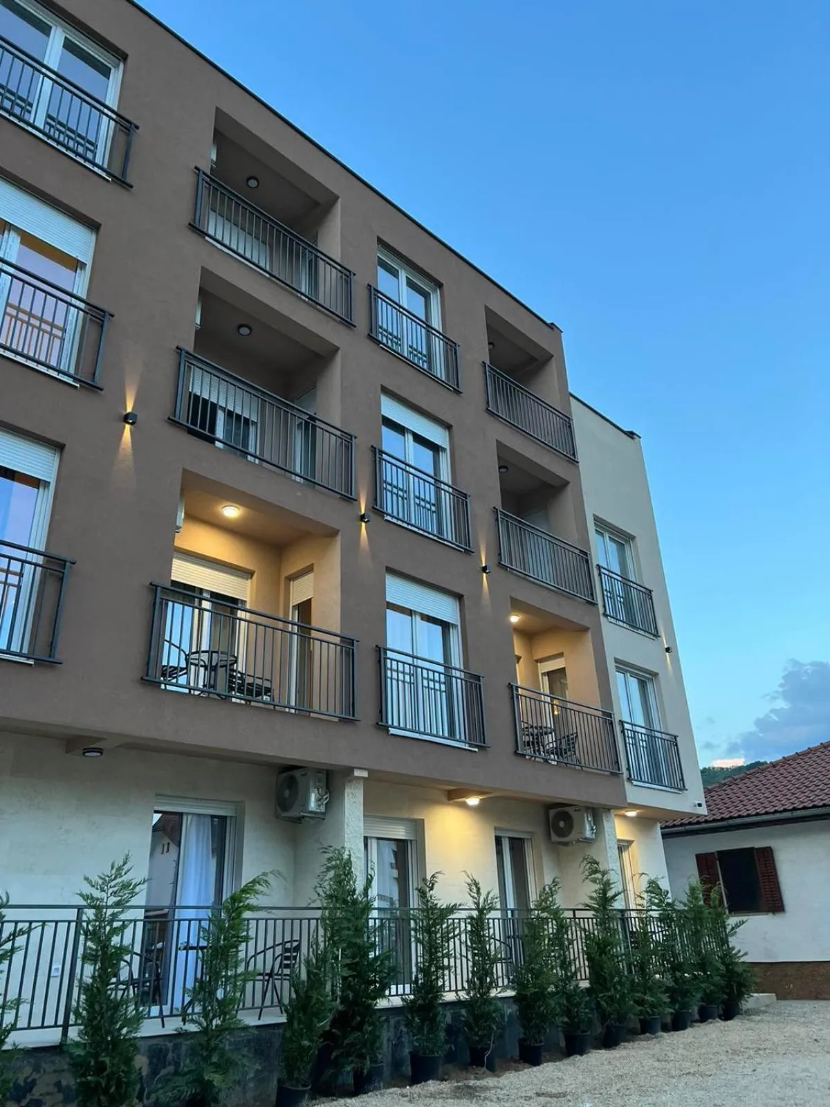 Property building in Pini Apart-hotel