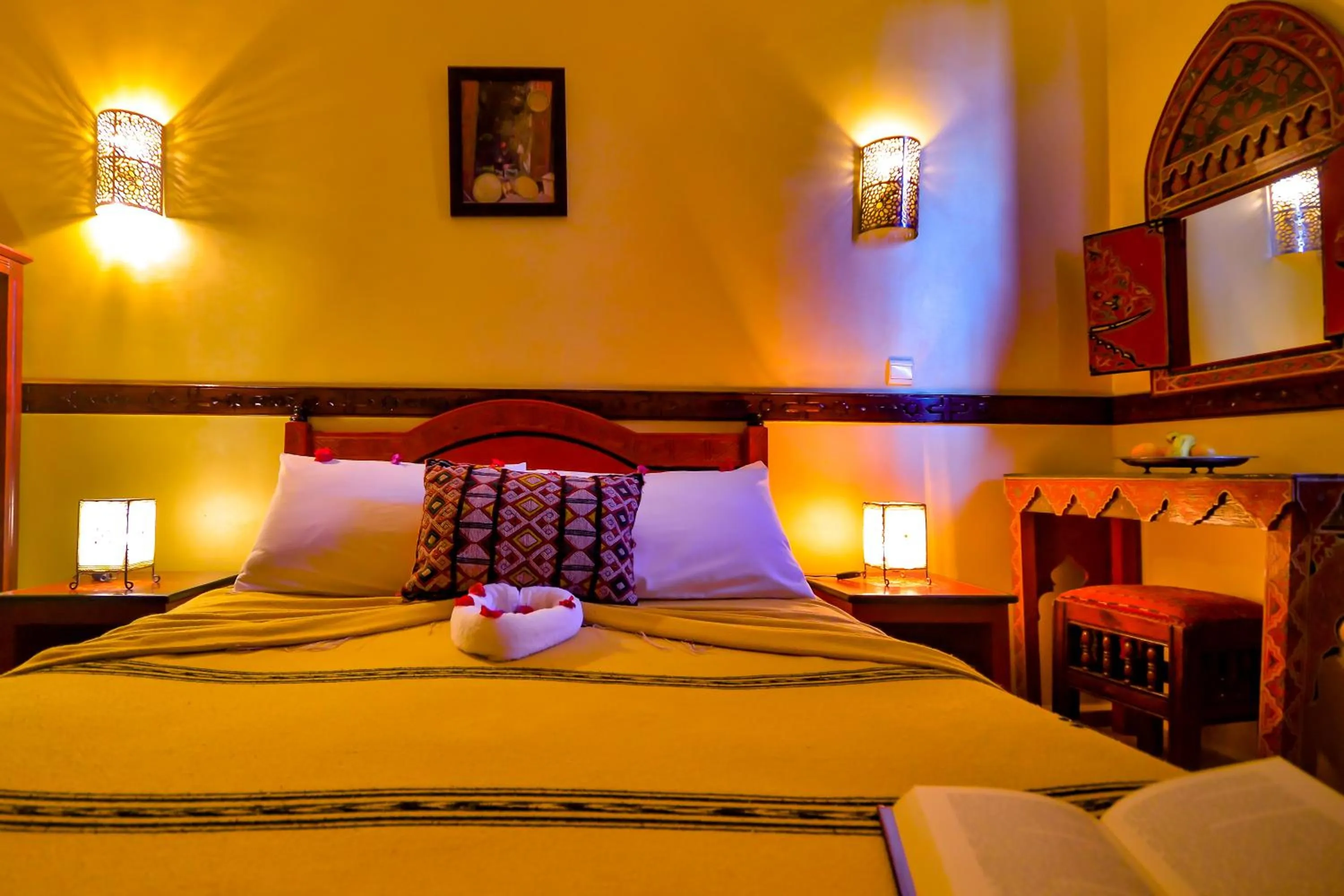 Bedroom, Bed in Riad Zahra