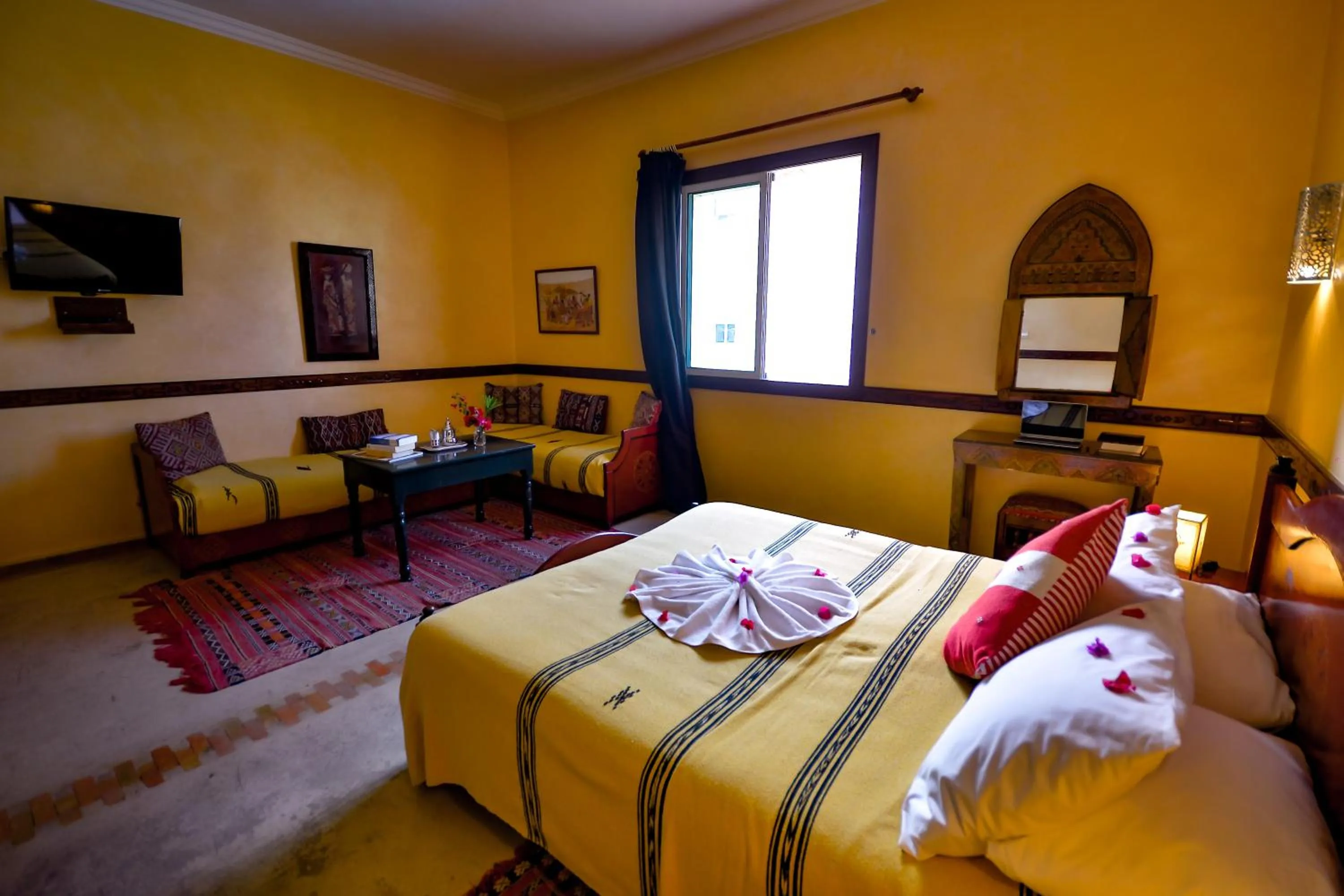 Photo of the whole room, Bed in Riad Zahra