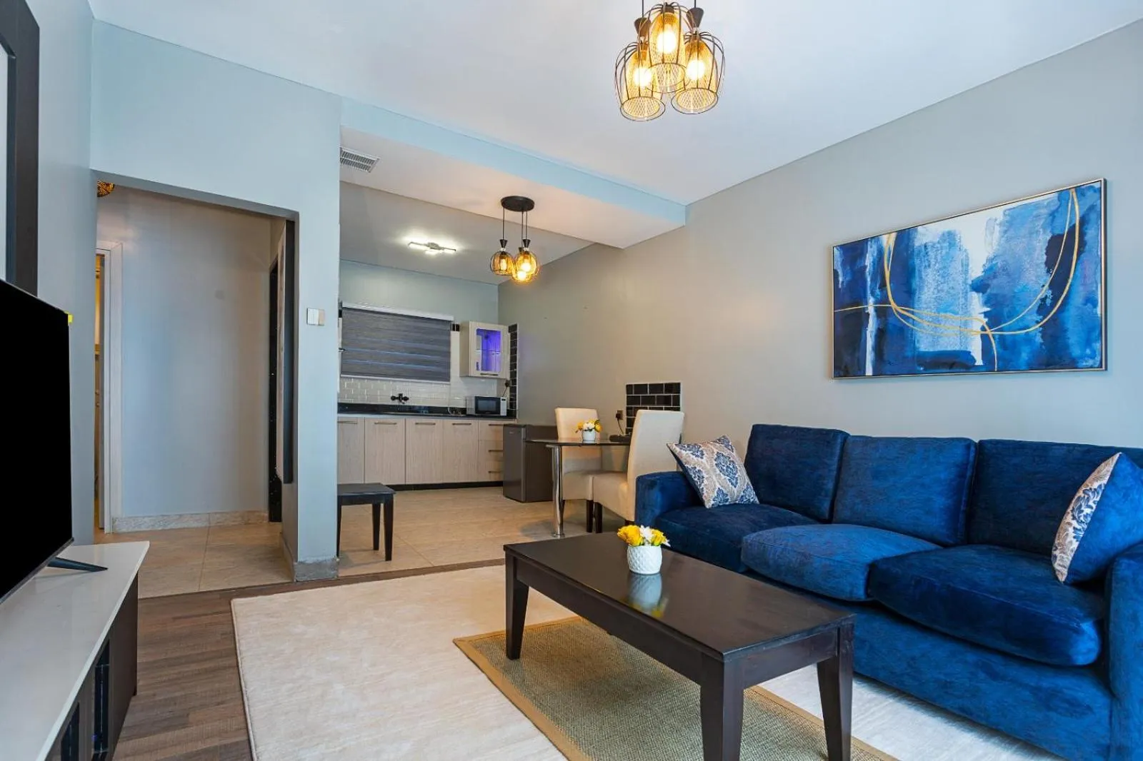 Seating area in Saggys Suites Hotel & Spa