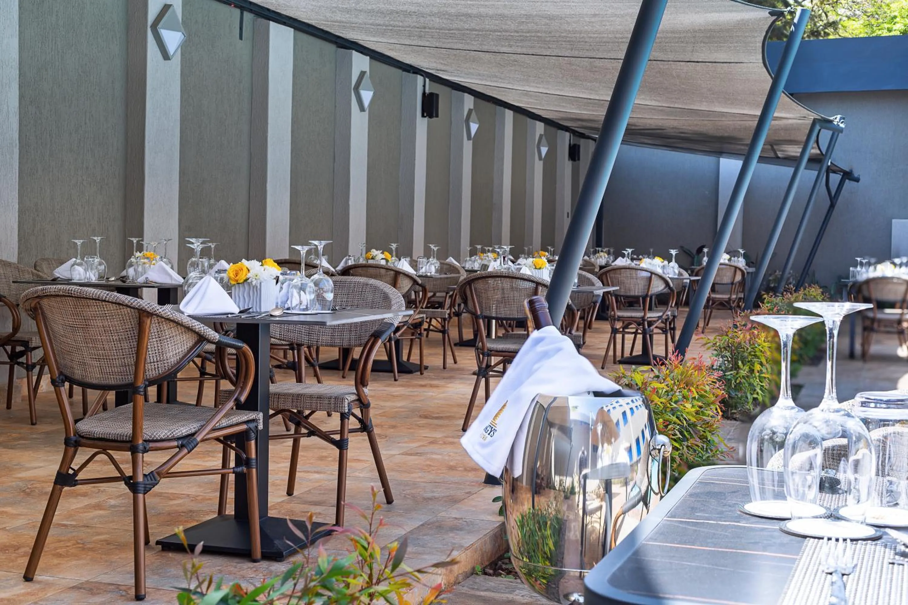 Balcony/Terrace in Saggys Suites Hotel & Spa