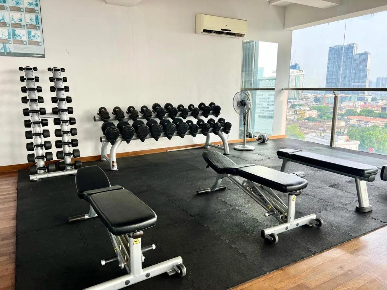 Fitness centre/facilities in D'Majestic by Lush Living