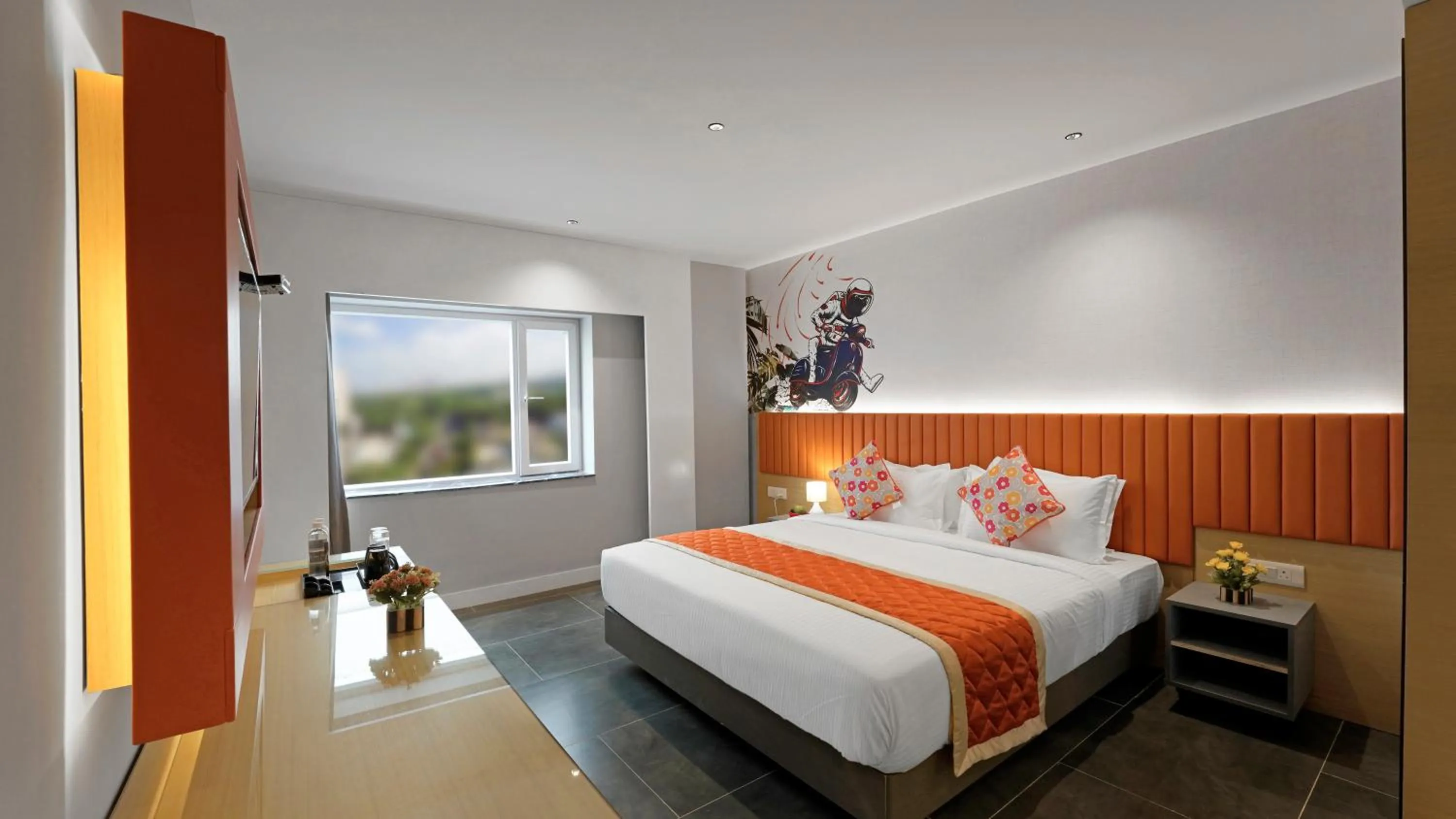 hair dresser, Bed in City Keys Bangalore By Bestinn Leisure