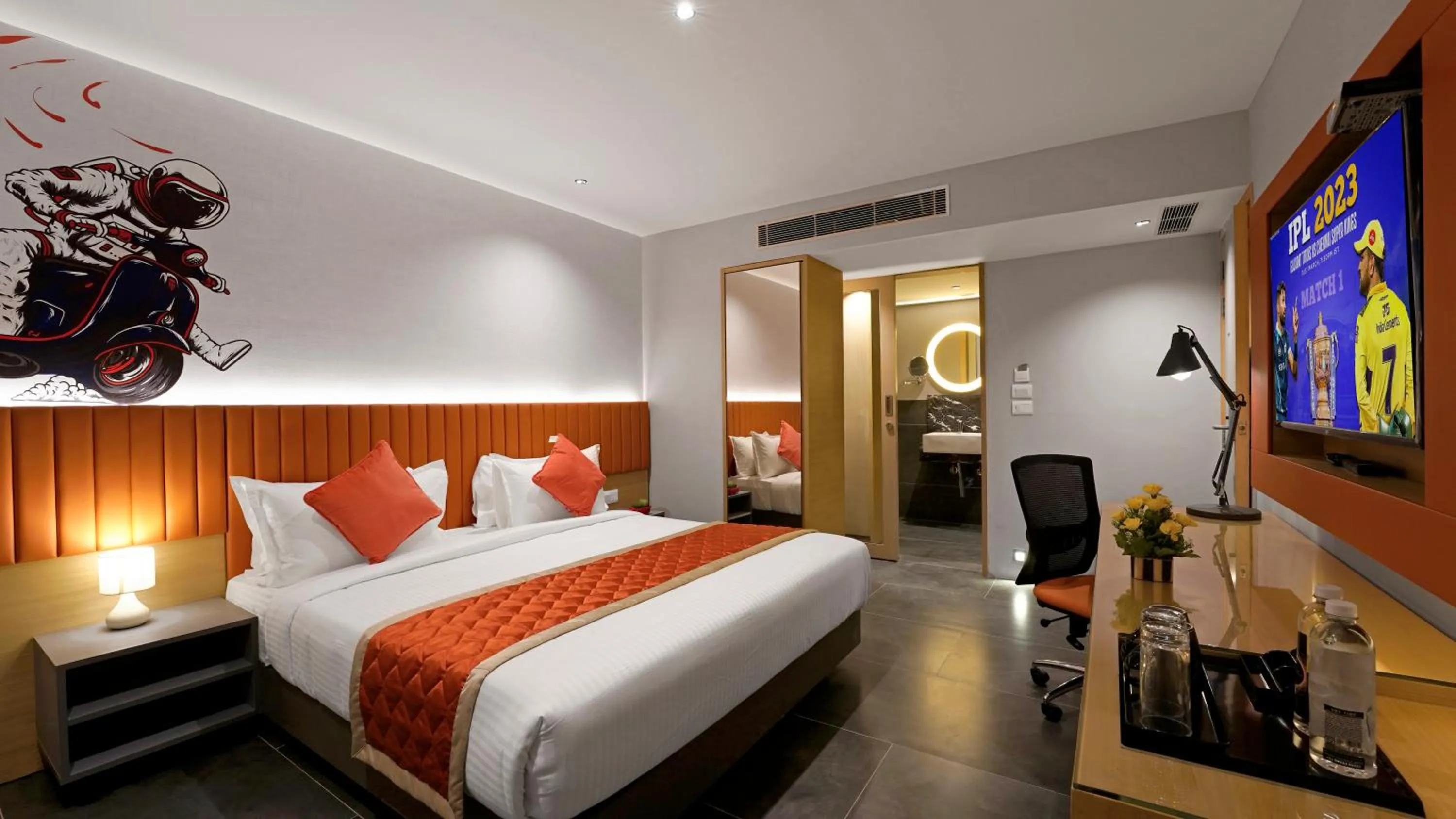 Bedroom, Bed in City Keys Bangalore By Bestinn Leisure