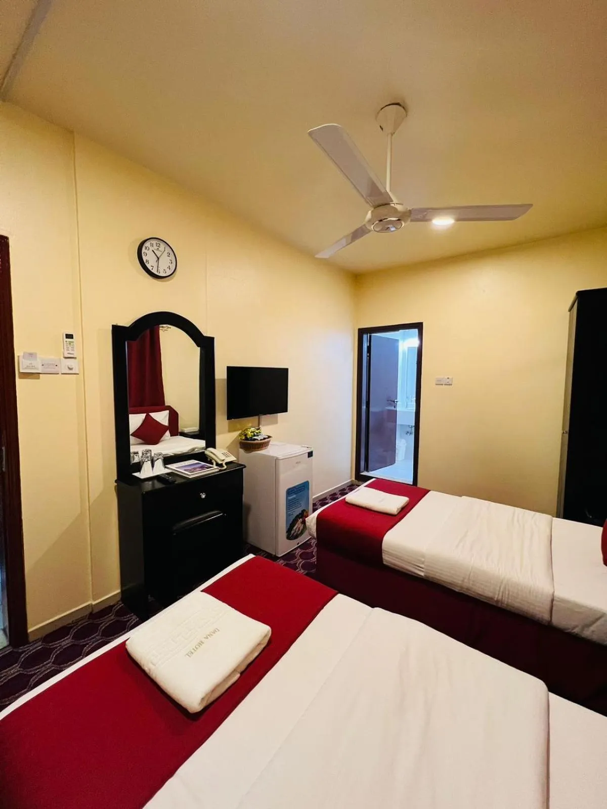 Bedroom, Bed in DANA HOTEL-Clock Tower Sharjah