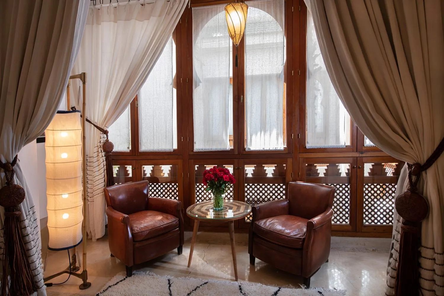 Seating area in Riad Dar Justo Hotel Boutique & Spa