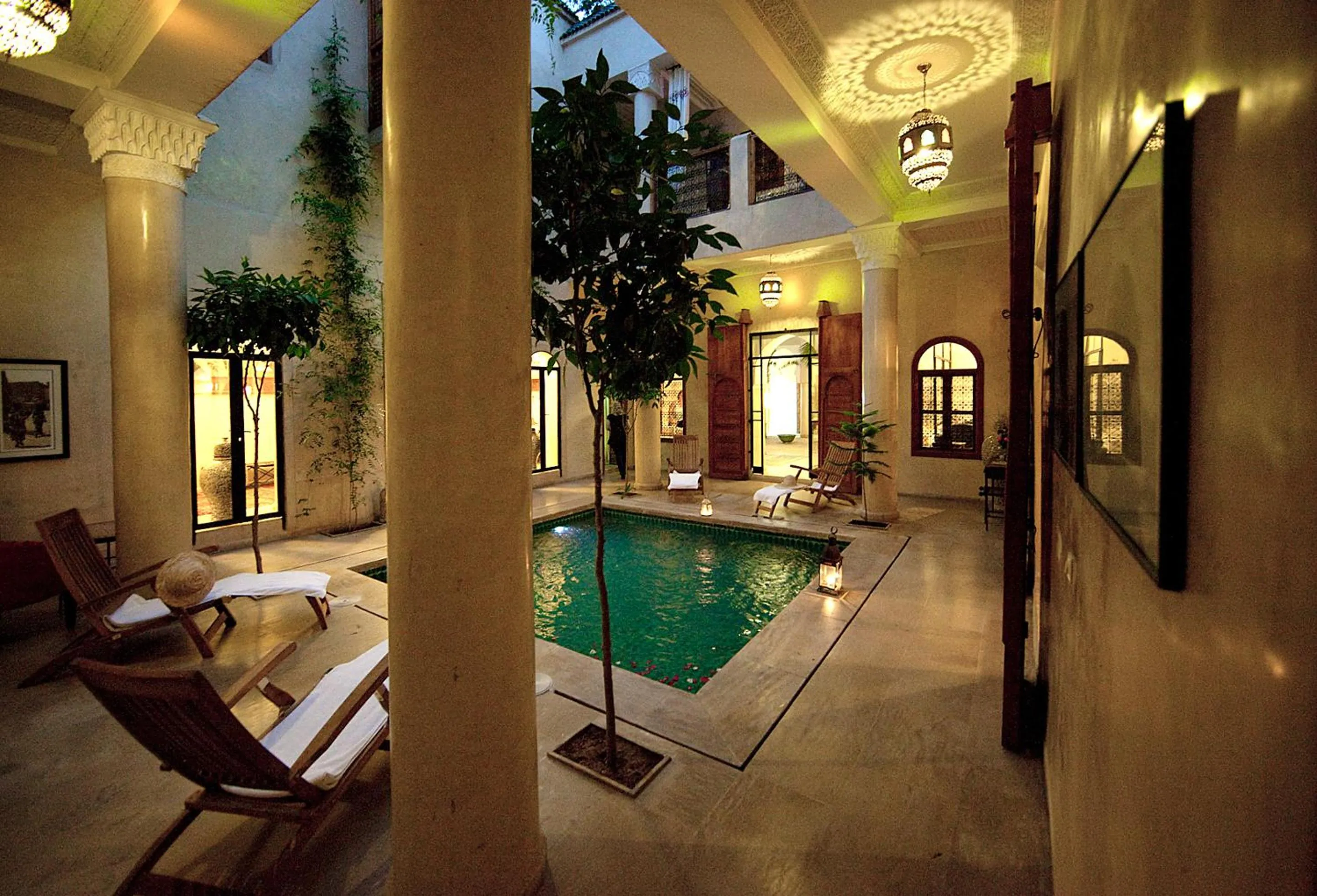 Patio in Riad Dar Justo Hotel Boutique & Spa