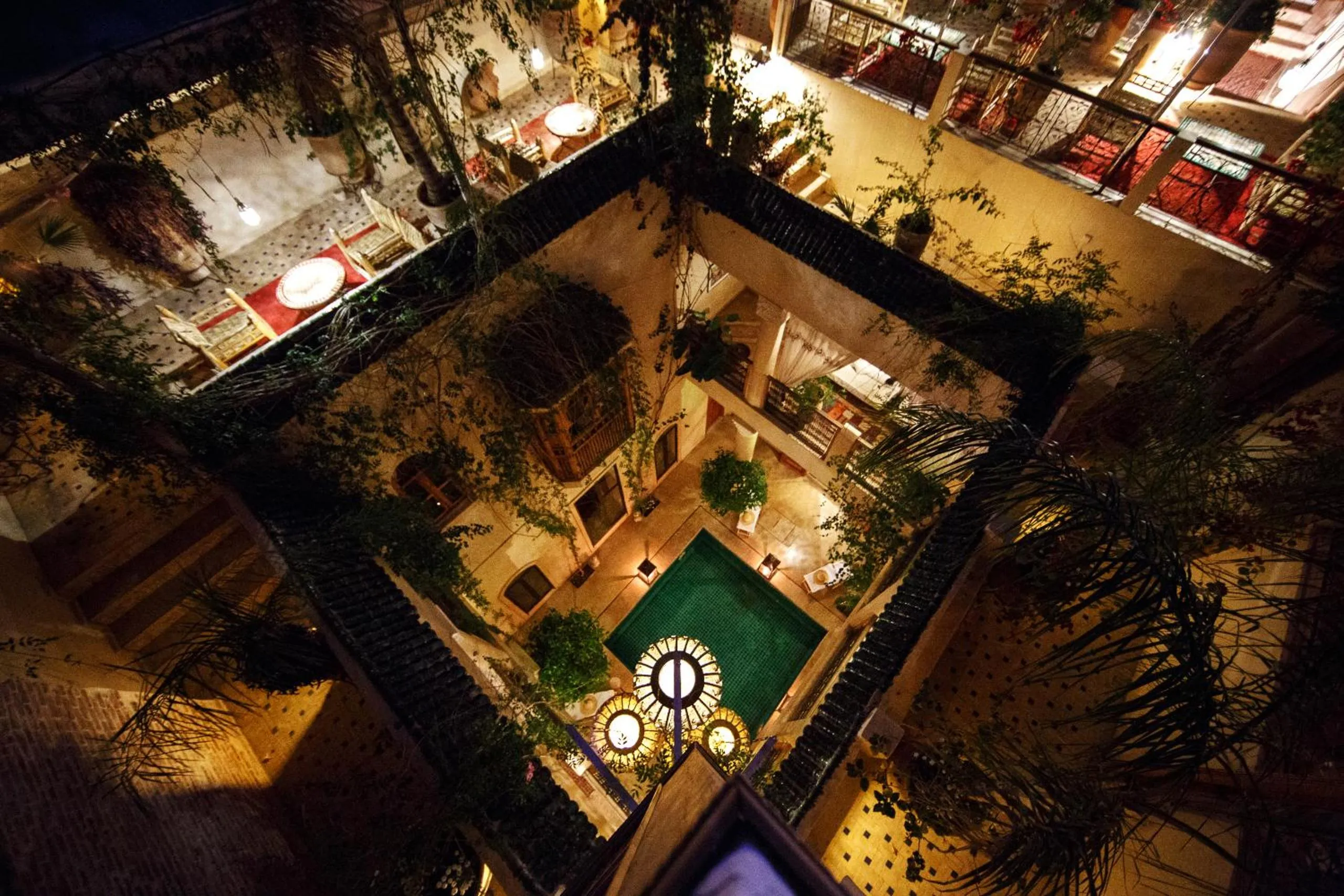 Patio in Riad Dar Justo Hotel Boutique & Spa