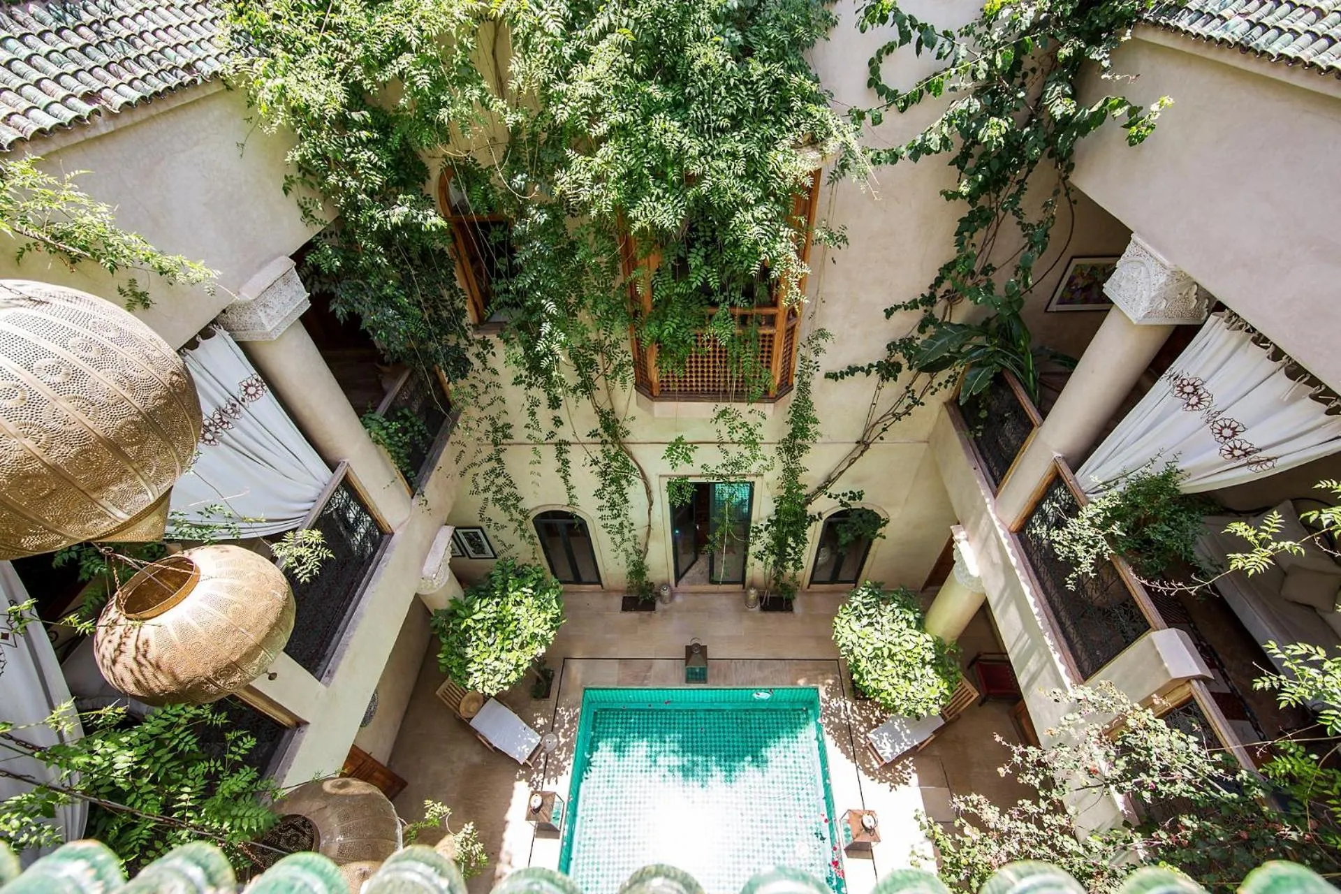 Patio in Riad Dar Justo Hotel Boutique & Spa