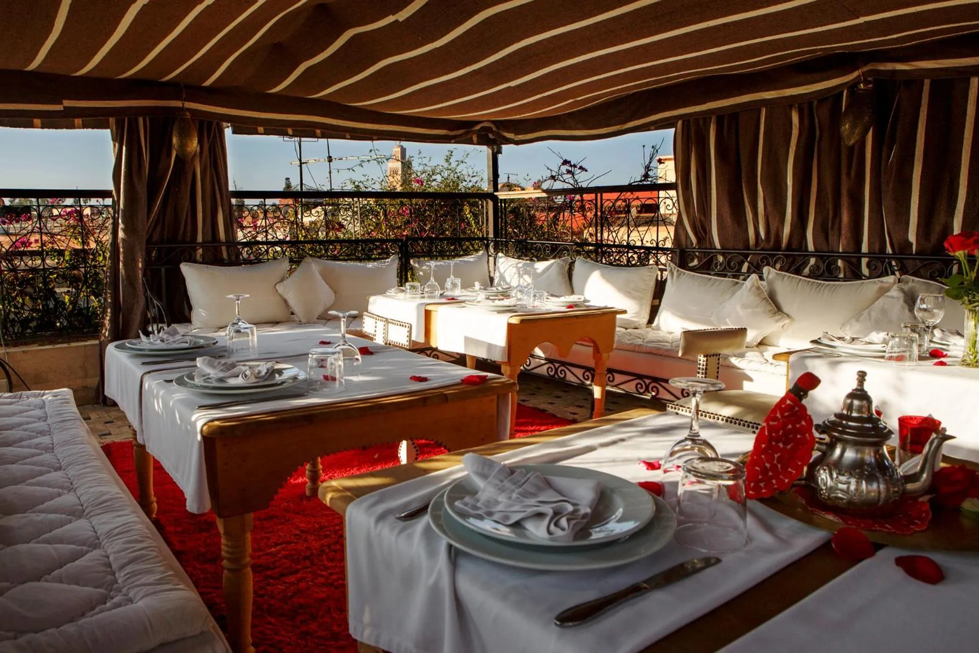 Patio in Riad Dar Justo Hotel Boutique & Spa