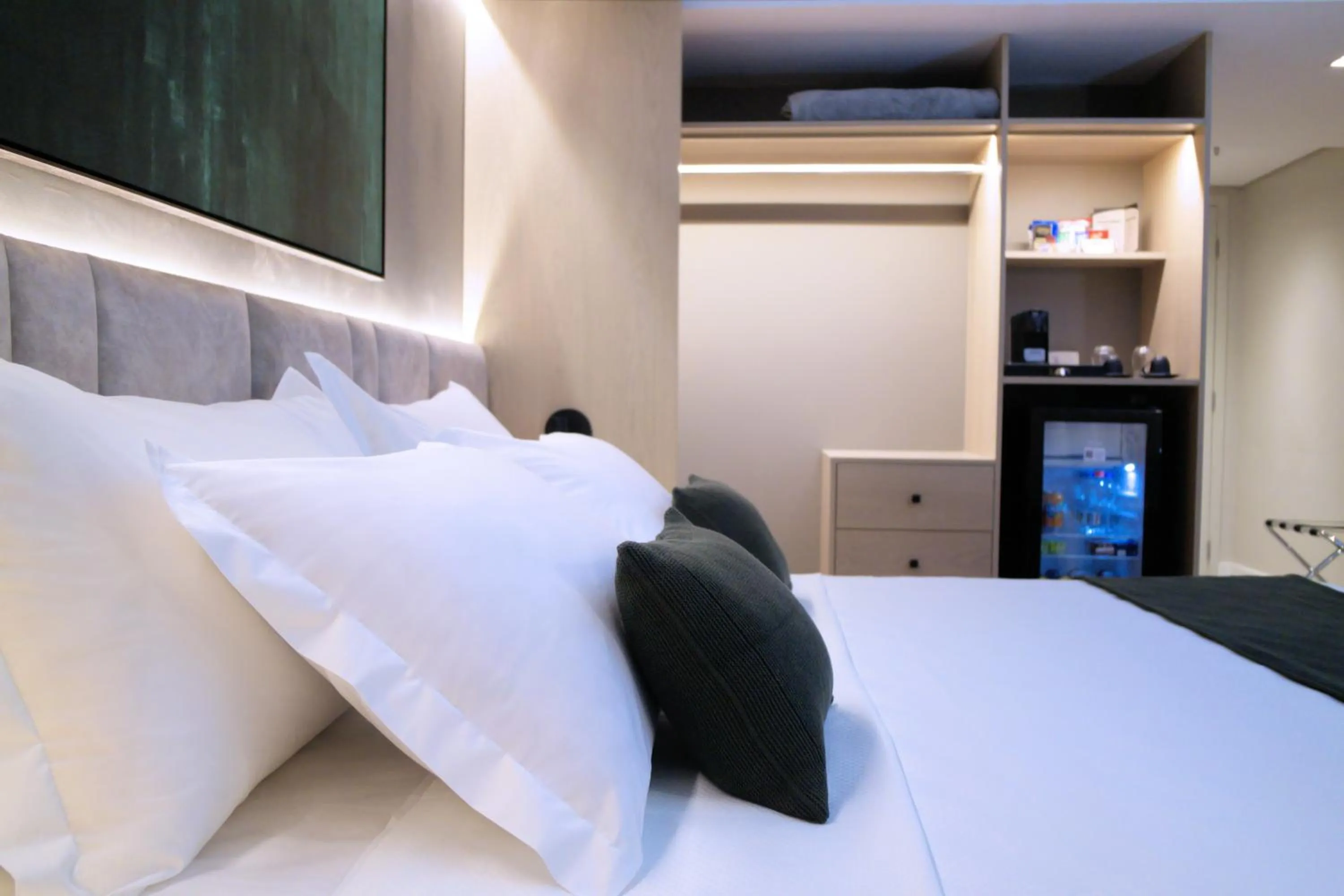 Bed in HIGI HOTEL SÃO PAULO