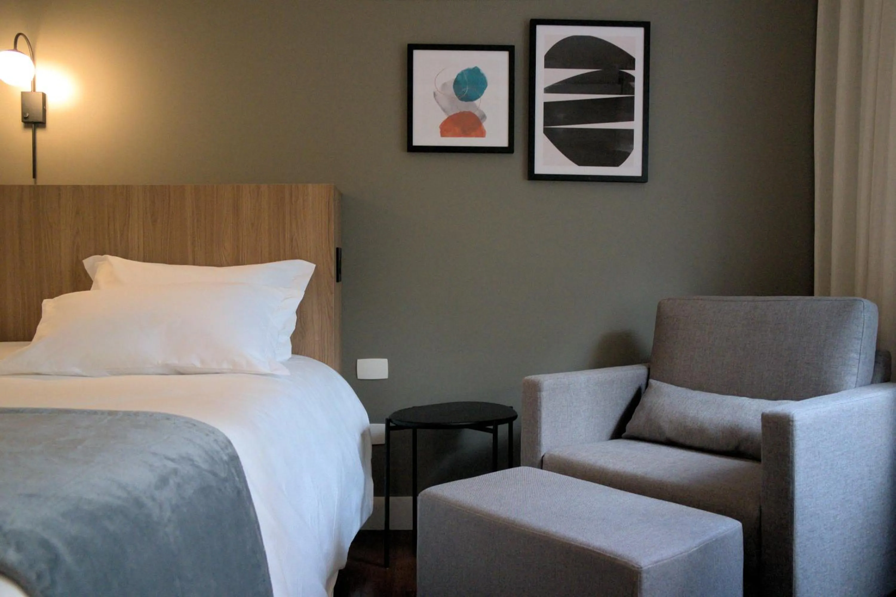 Bed in HIGI HOTEL SÃO PAULO