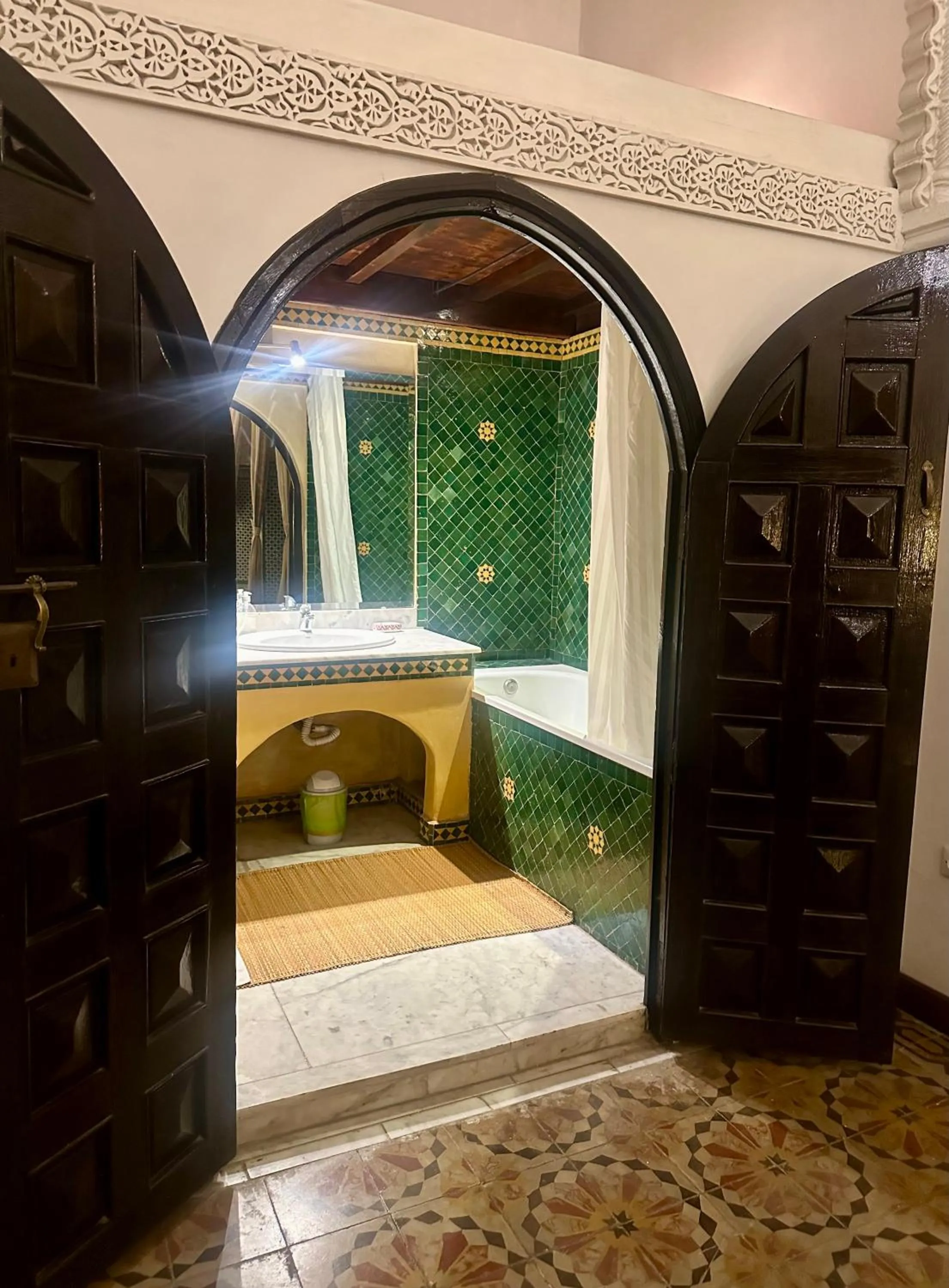 Bathroom in Riad A La Belle Etoile