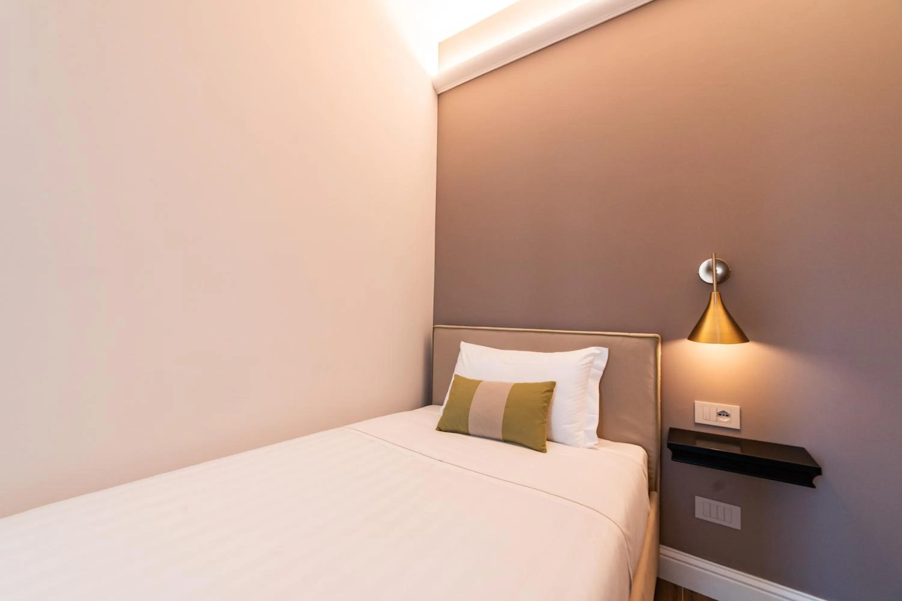 Bed in Hotel del Conte