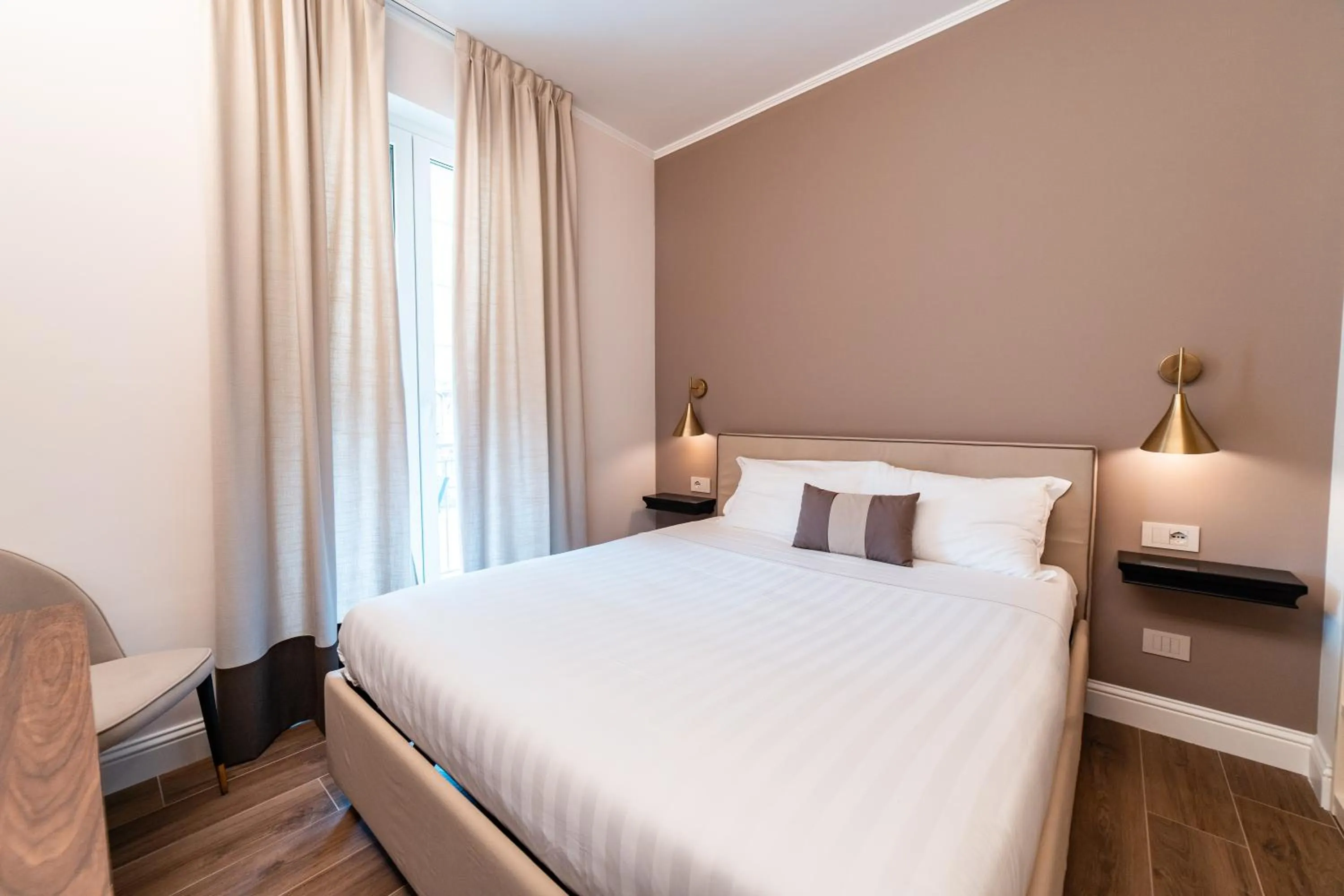 Bed in Hotel del Conte