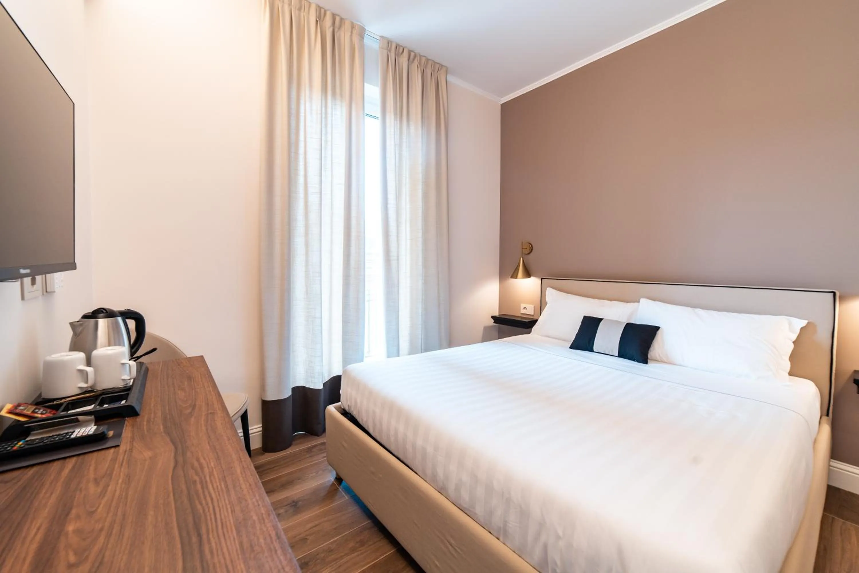 Bed in Hotel del Conte