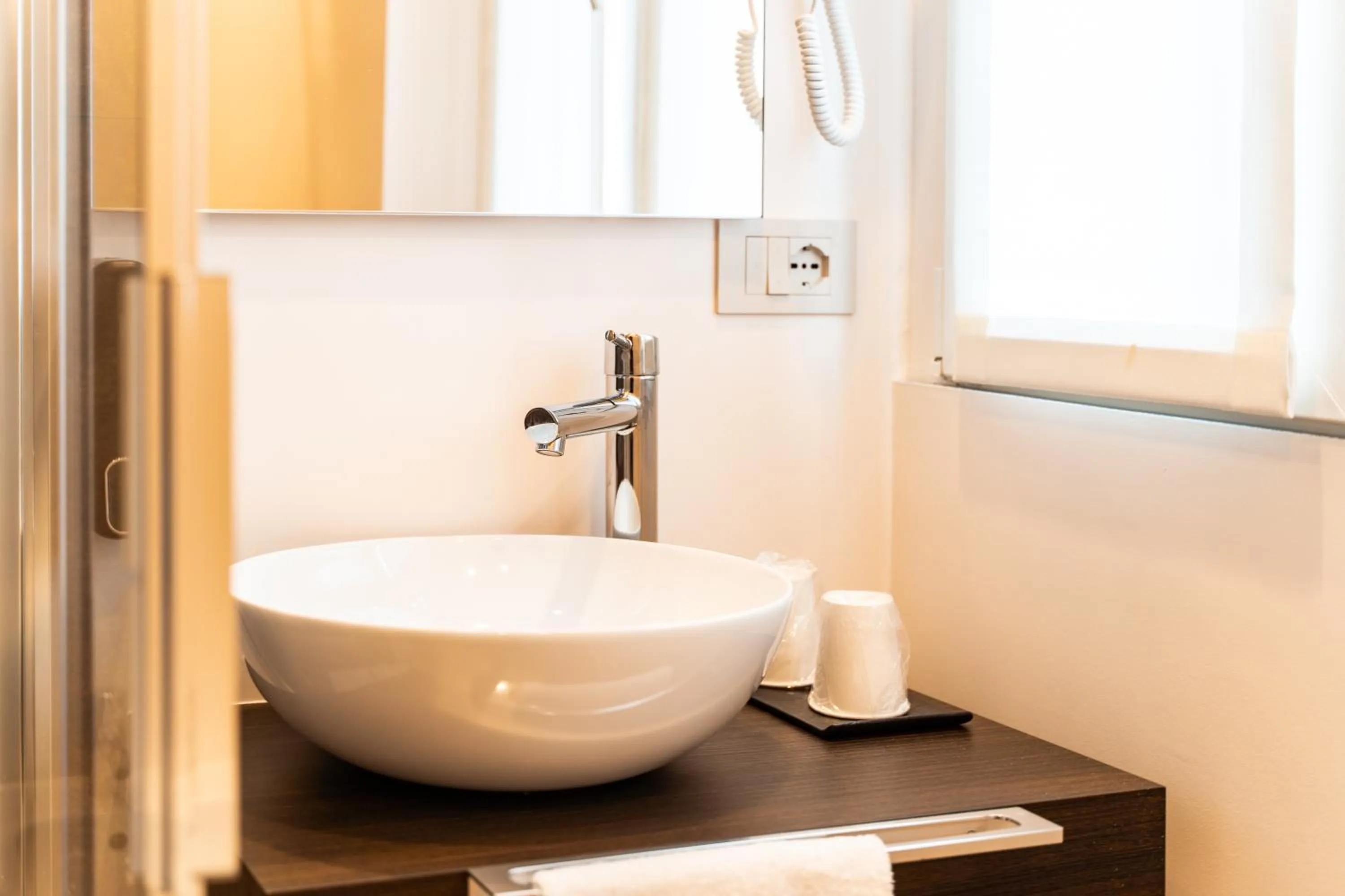 Bathroom in Hotel del Conte