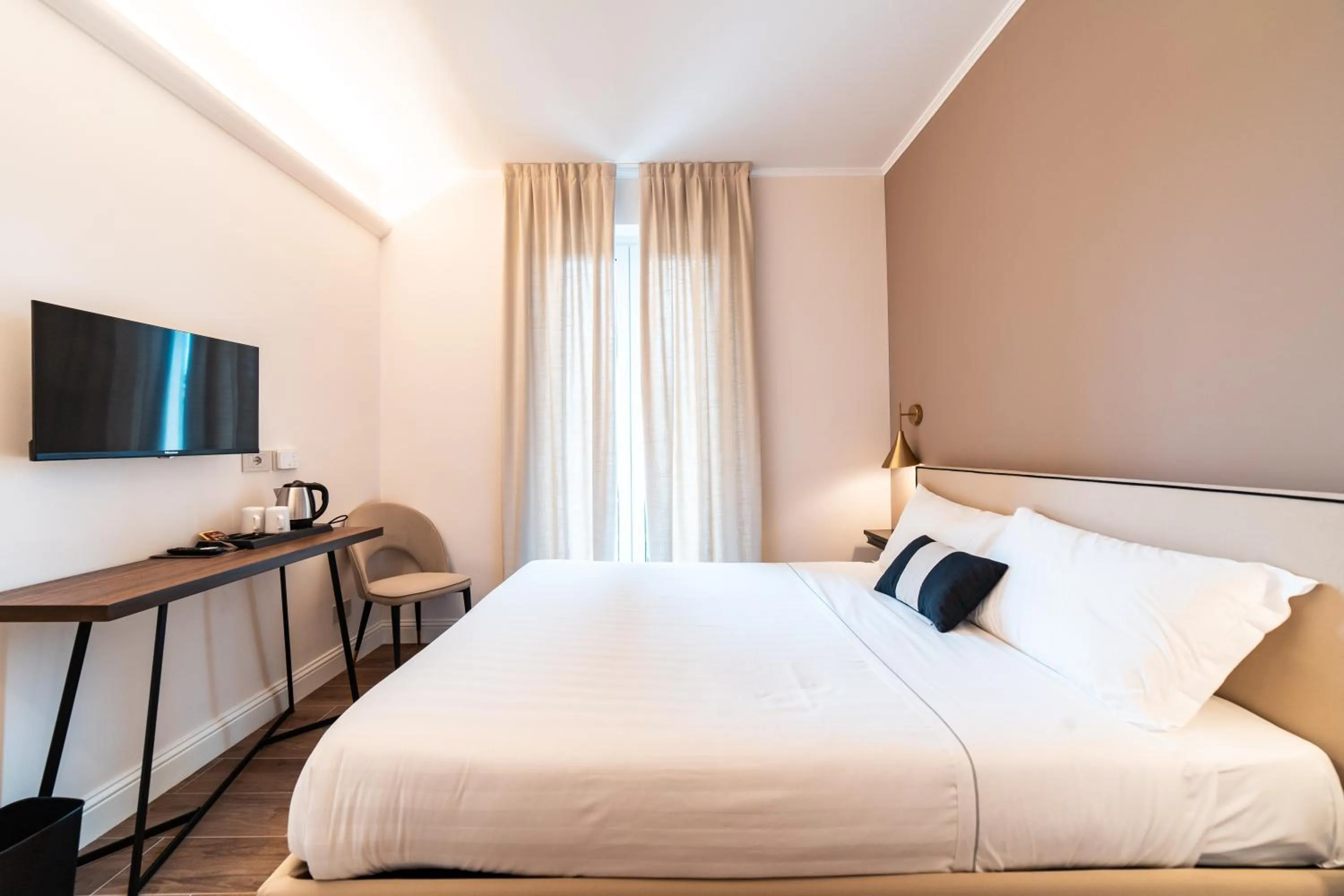 Bed in Hotel del Conte