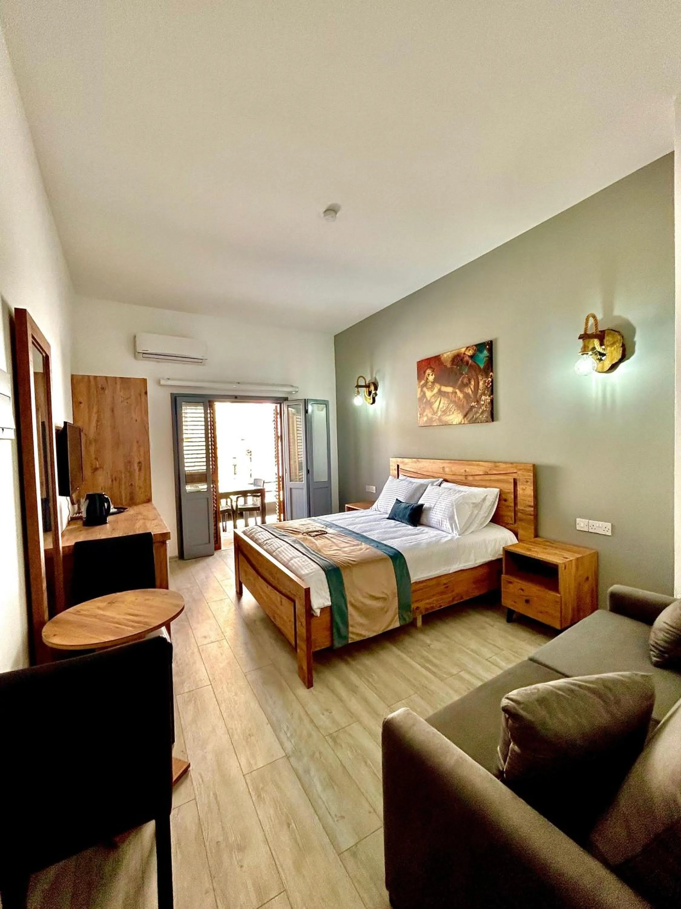 Bed in Royal Goddess Guest House, Walled City